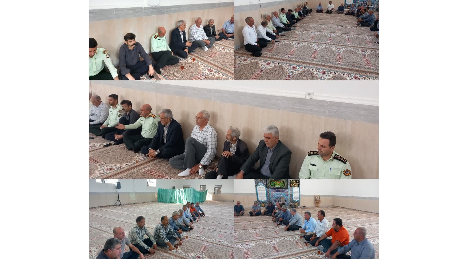 فرماندار و مسئولان شهرستان زرندیه با باغداران و نمایندگان پسته در سلطان احمدلو دیدار کردند