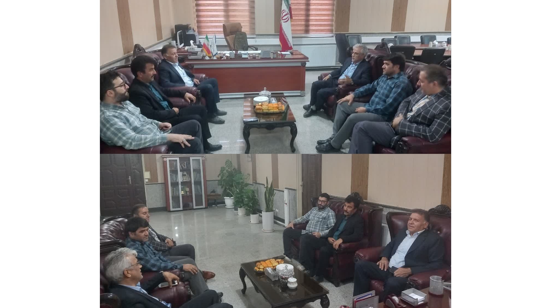 رئیس و اعضای شورای اسلامی شهرستان زرندیه با فرماندار دیدار و گفتگو کردند