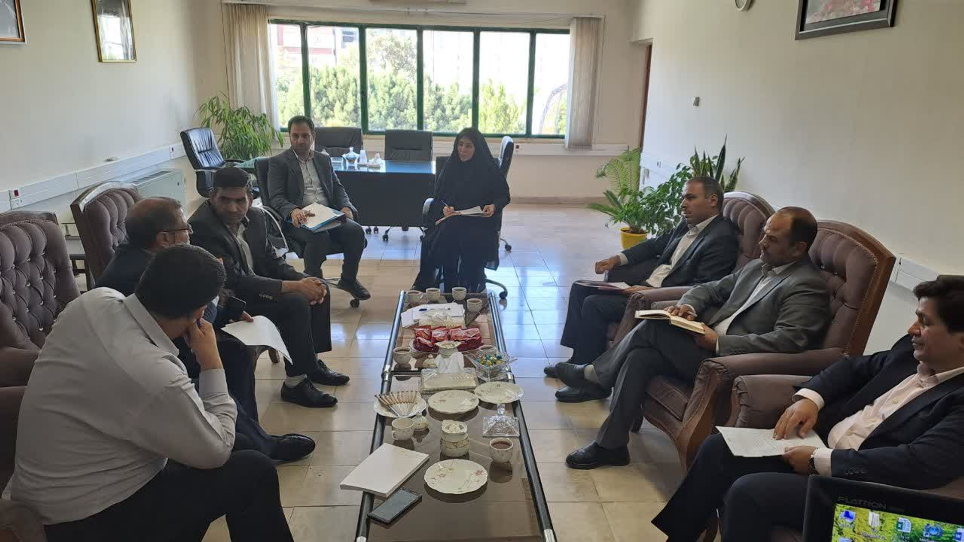 جلسه هماهنگی فرایند استخدامی پذیرفته شدگان