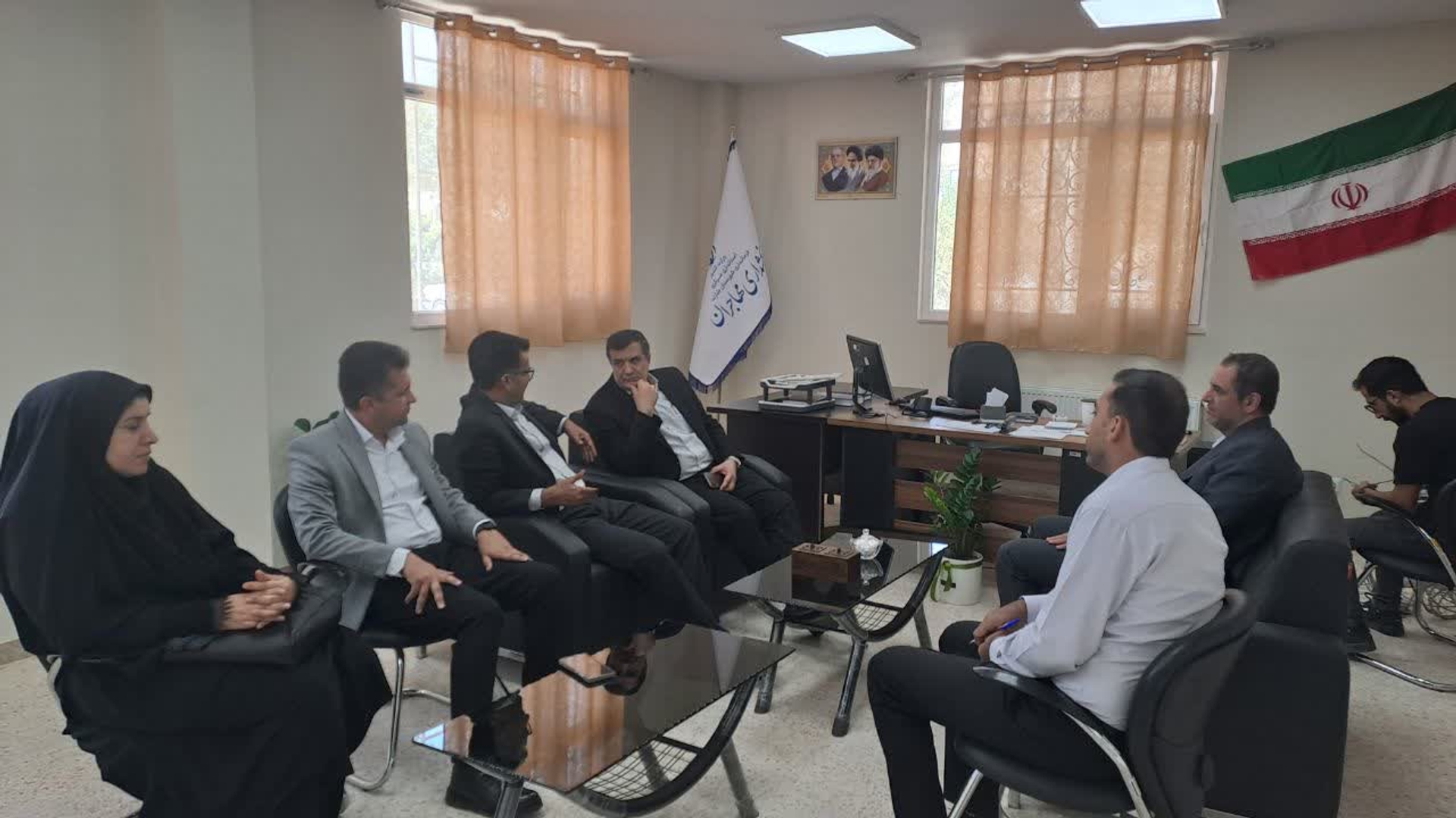 بازدید از بخشداری مهاجران