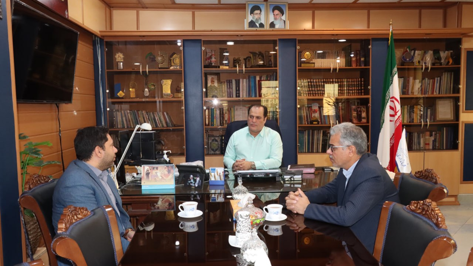 گزارش وضعیت منابع آب ساوه و پیشرفت فیزیکی خط اضطرار انتقال آب شرب شهر