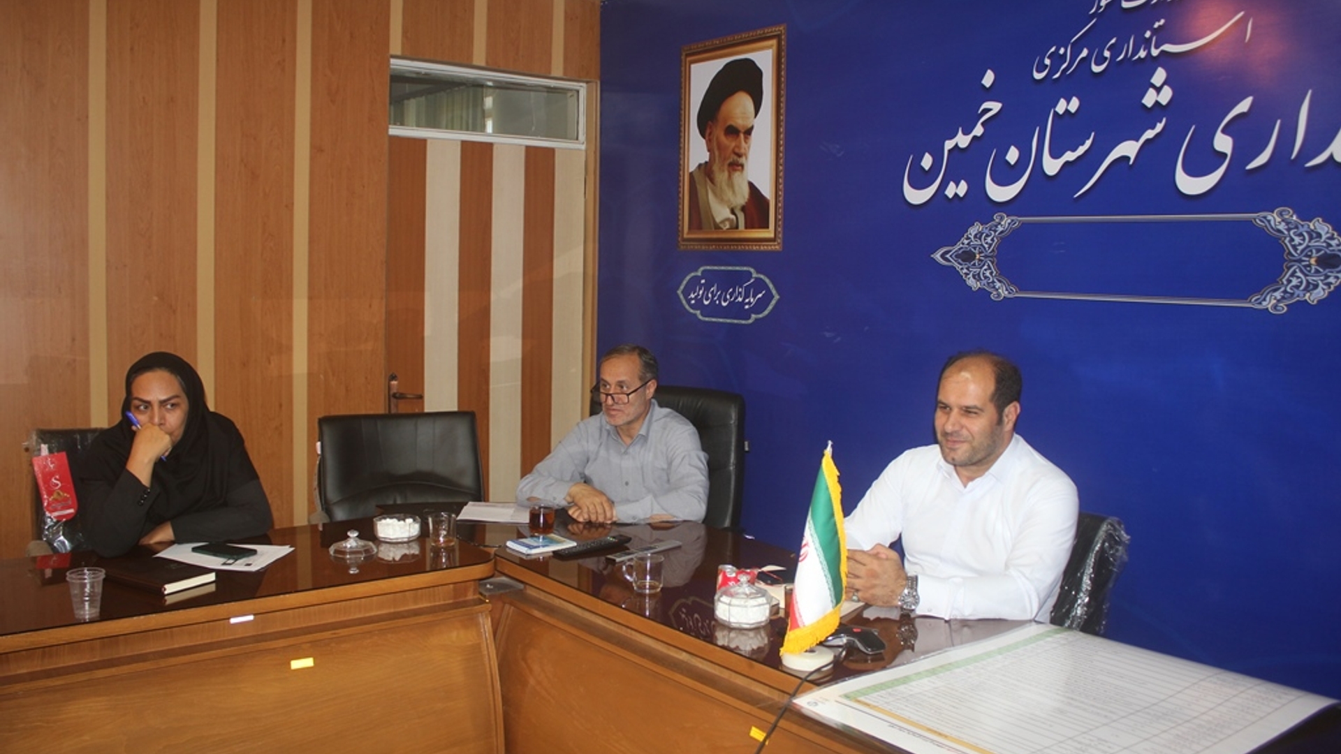 دومین جلسه هماهنگی برگزاری انتخابات شهرستان خمین برگزار شد