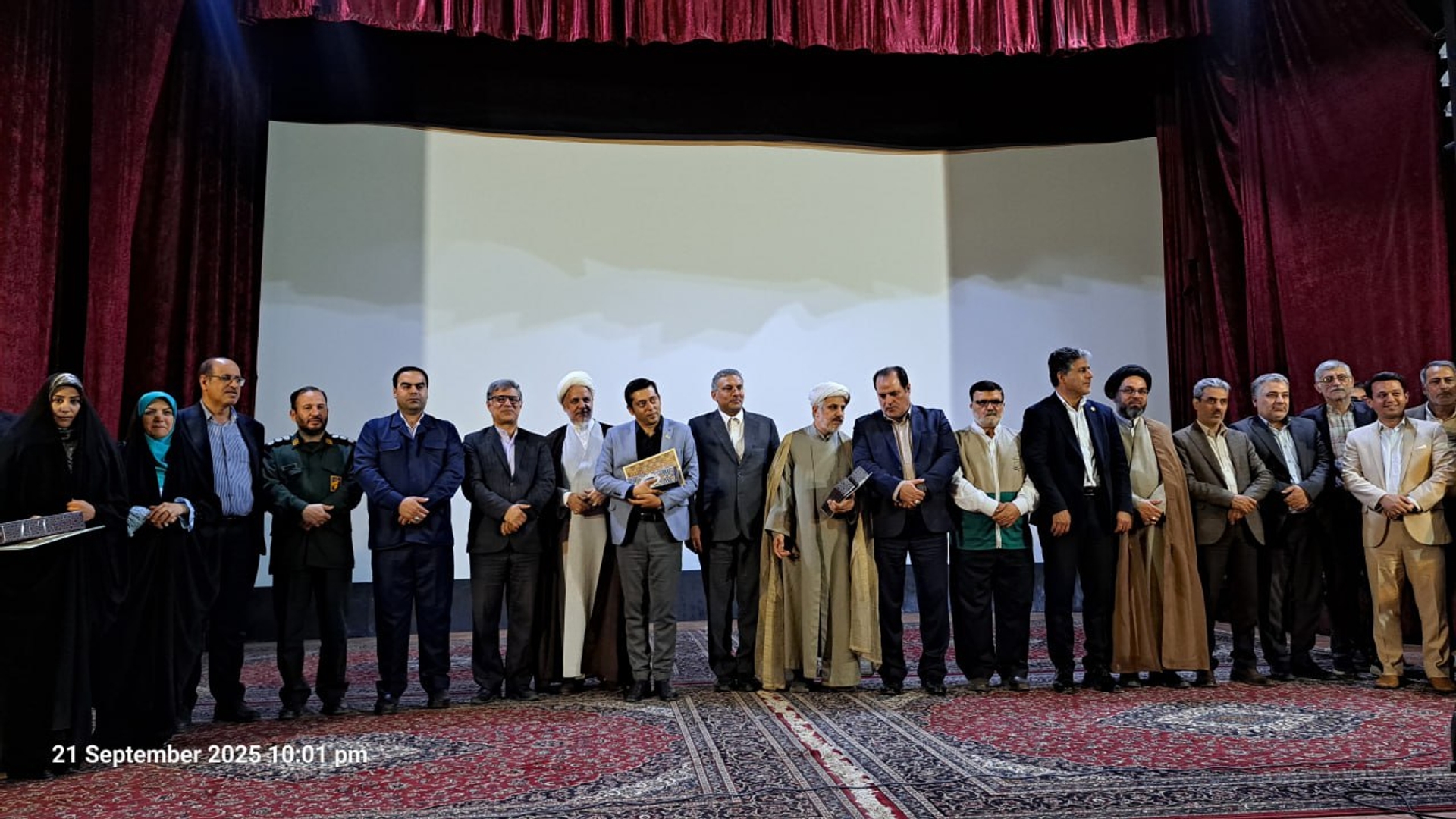 آئین تجلیل از خیرین موکب جاماندگان کربلا