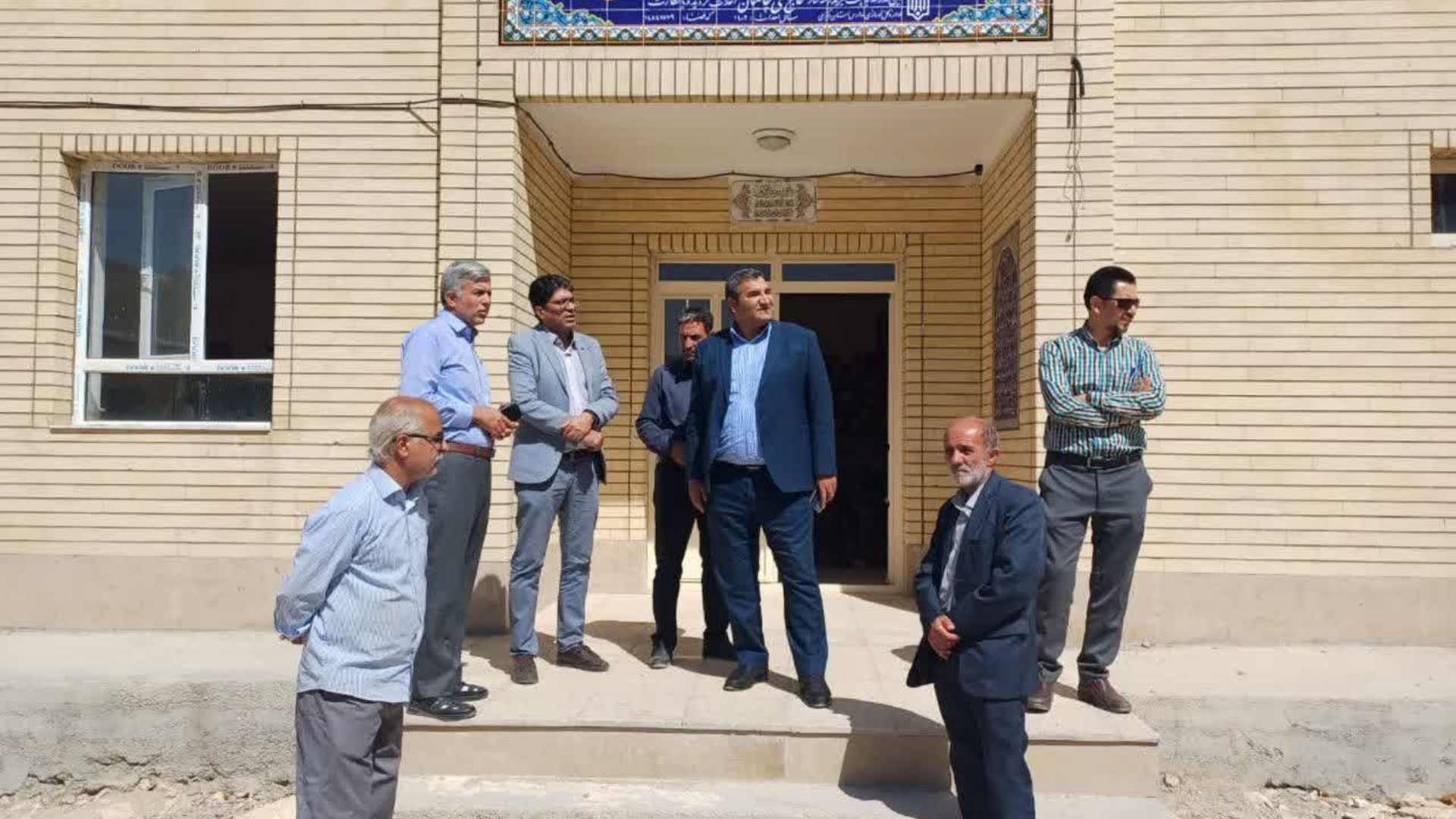 🔻 بازدید فرماندار شهرستان کمیجان از آموزشگاه امام جعفر صادق(ع) روستای وفس