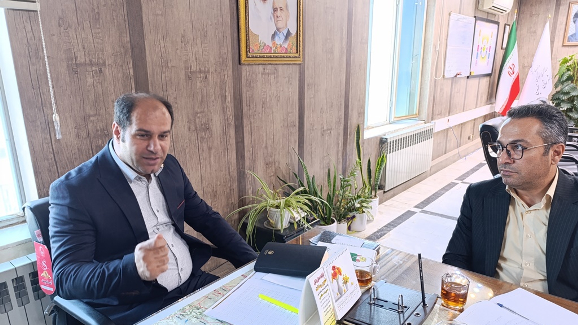 نشست هم اندیشی تعیین محتوای برنامه های هفته فرهنگی شهرستان خمین برگزار شد