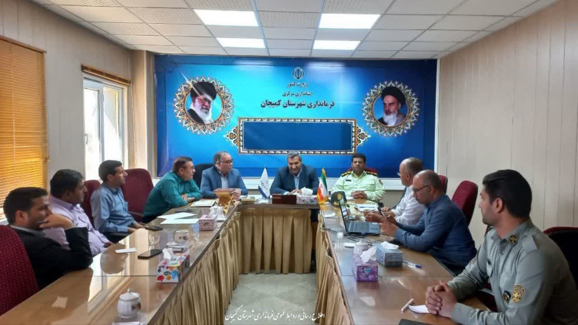 🔻برگزاری جلسه کارگروه کنترل حیوانات ناقل بیماری در شهرستان کمیجان