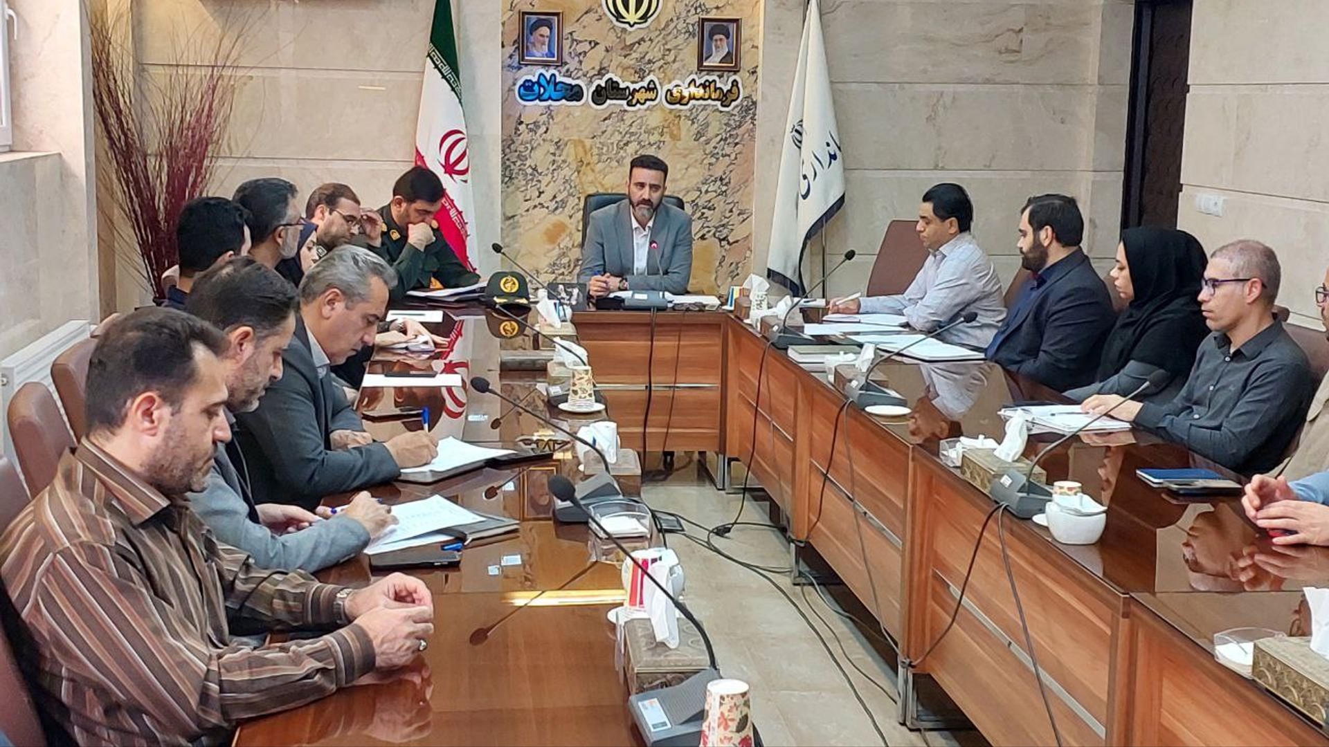 برگزاری جلسه مشترک ستاد مناسبت‌ها و کارگروه اجتماعی و فرهنگی شهرستان محلات