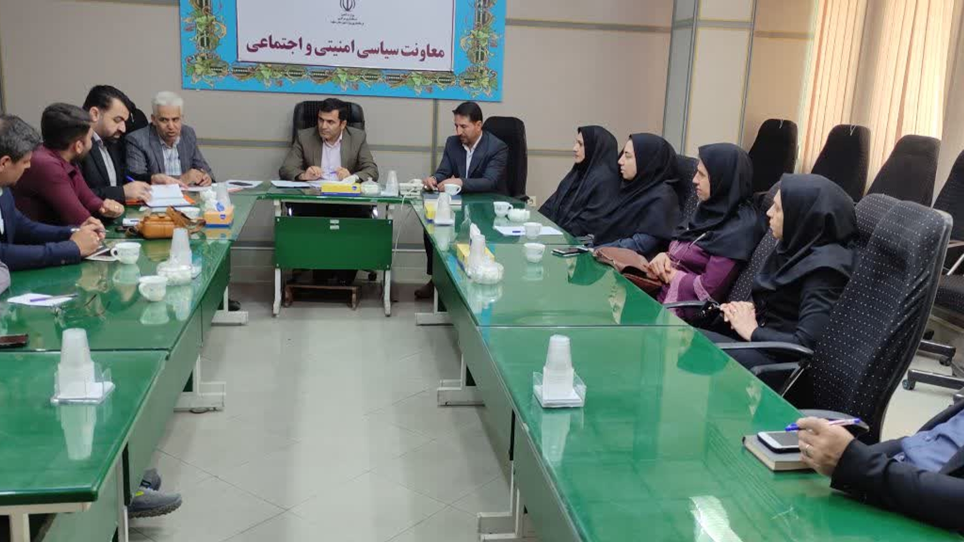 برگزاری جلسه شورای ثبت‌احوال شهرستان ساوه به ریاست قاسمیان