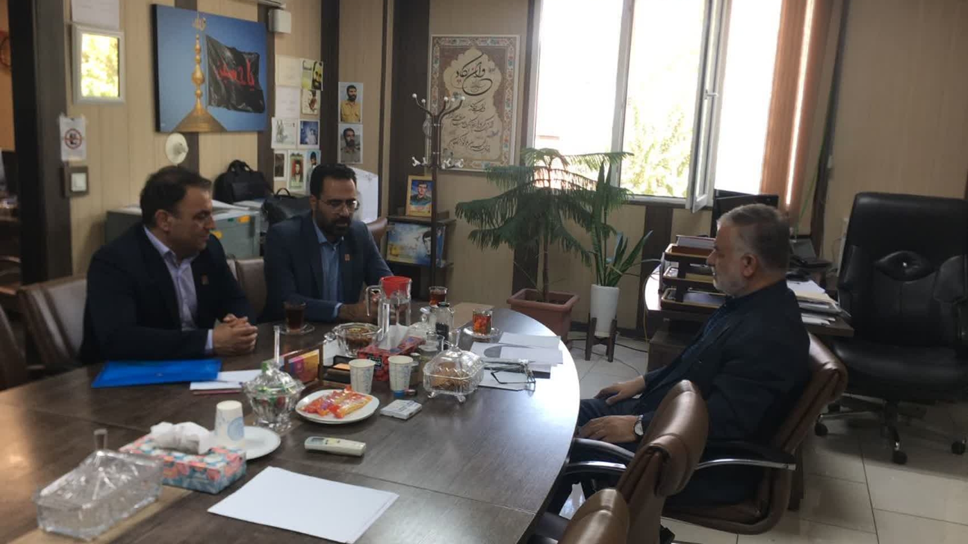 دیدار مدیرکل پدافند غیرعامل استان  با جانشین قرارگاه سایبری سازمان پدافند غیرعامل کشور