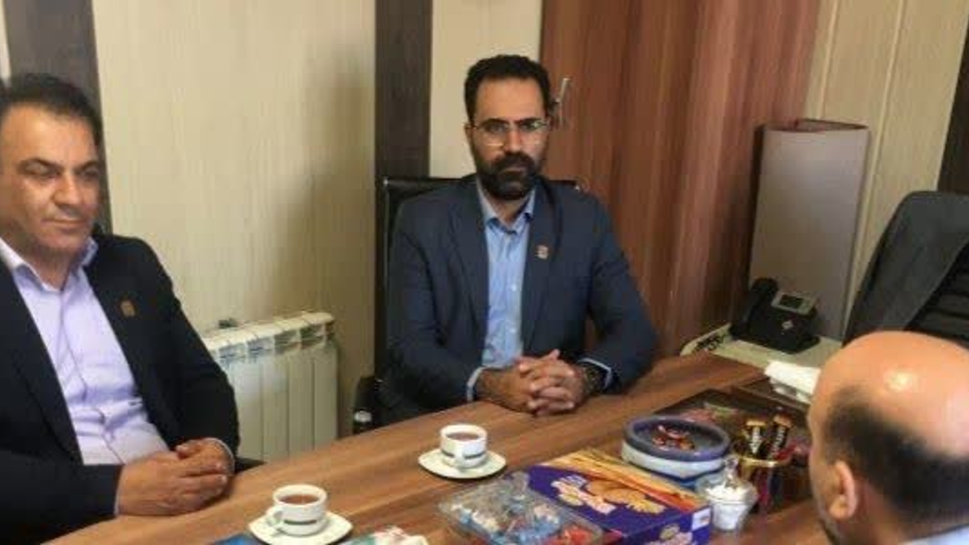 گفت‌وگوی مدیرکل پدافند غیرعامل استان  با جانشین قرارگاه پدافند شیمیایی سازمان پدافند غیرعامل کشور