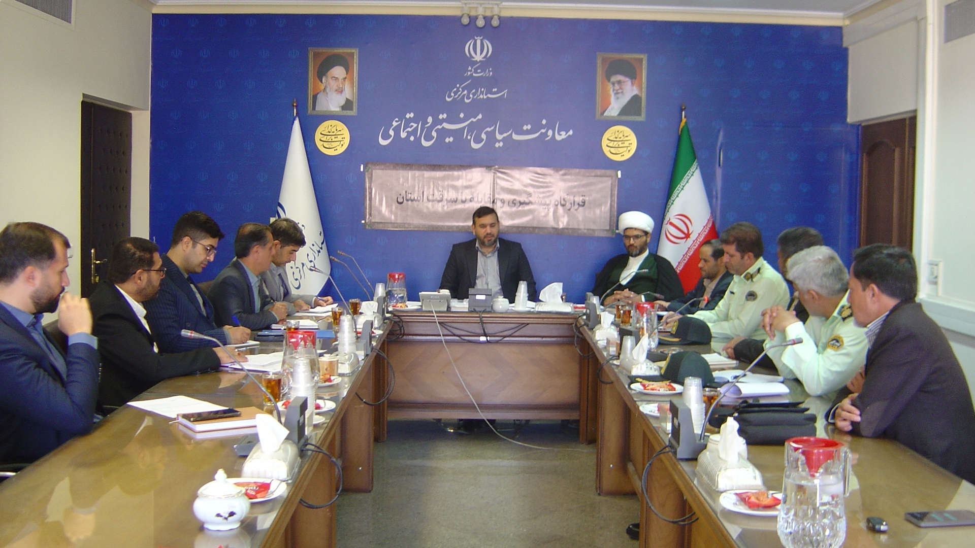 برگزاری شمشین جلسه کمیسیون پیشگیری از سرقت استان مشترک با کمیته هماهنگی پیشگیری از سرقت دادگستری کل استان در ساعت 8 صبح روز چهارشنبه مورخ 9/ 7/ 1404.