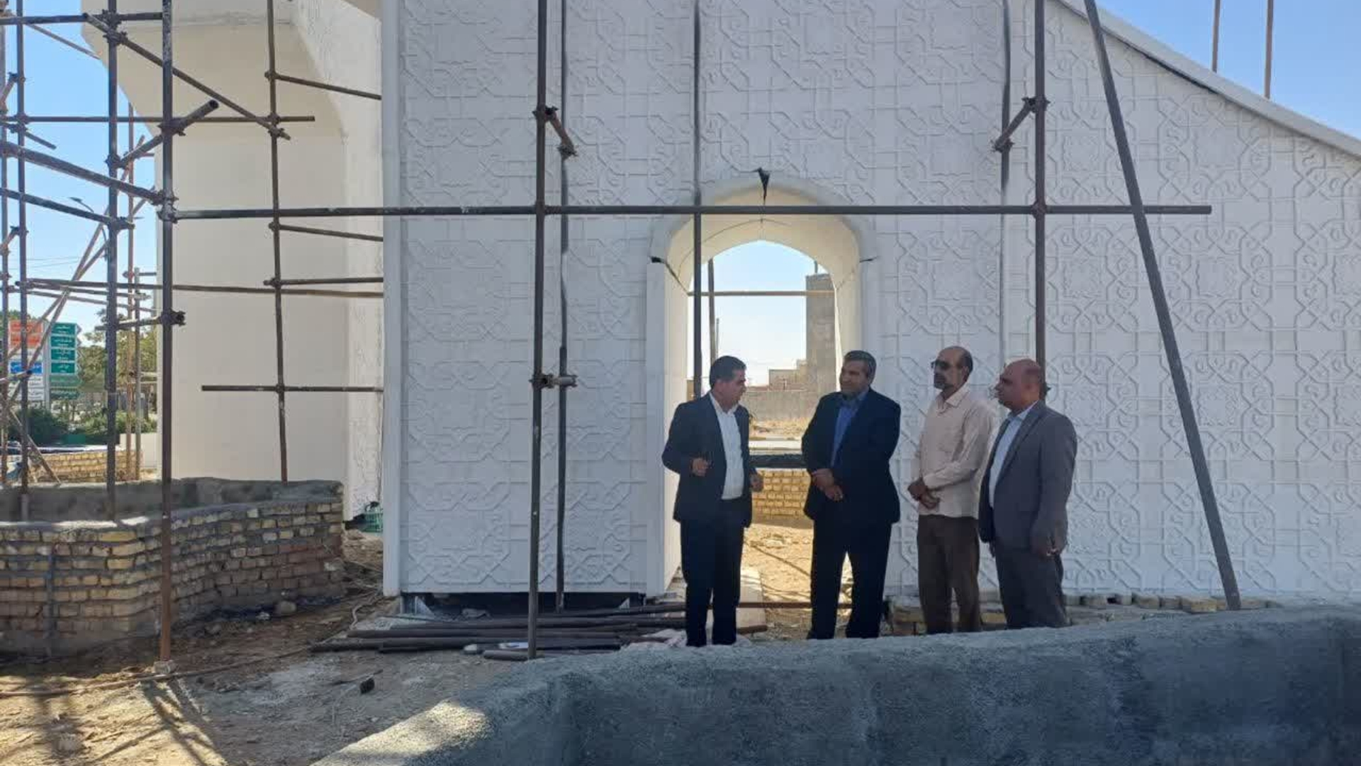 🔻بازدید فرماندار شهرستان کمیجان از پروژه‌های عمرانی شهر میلاجرد