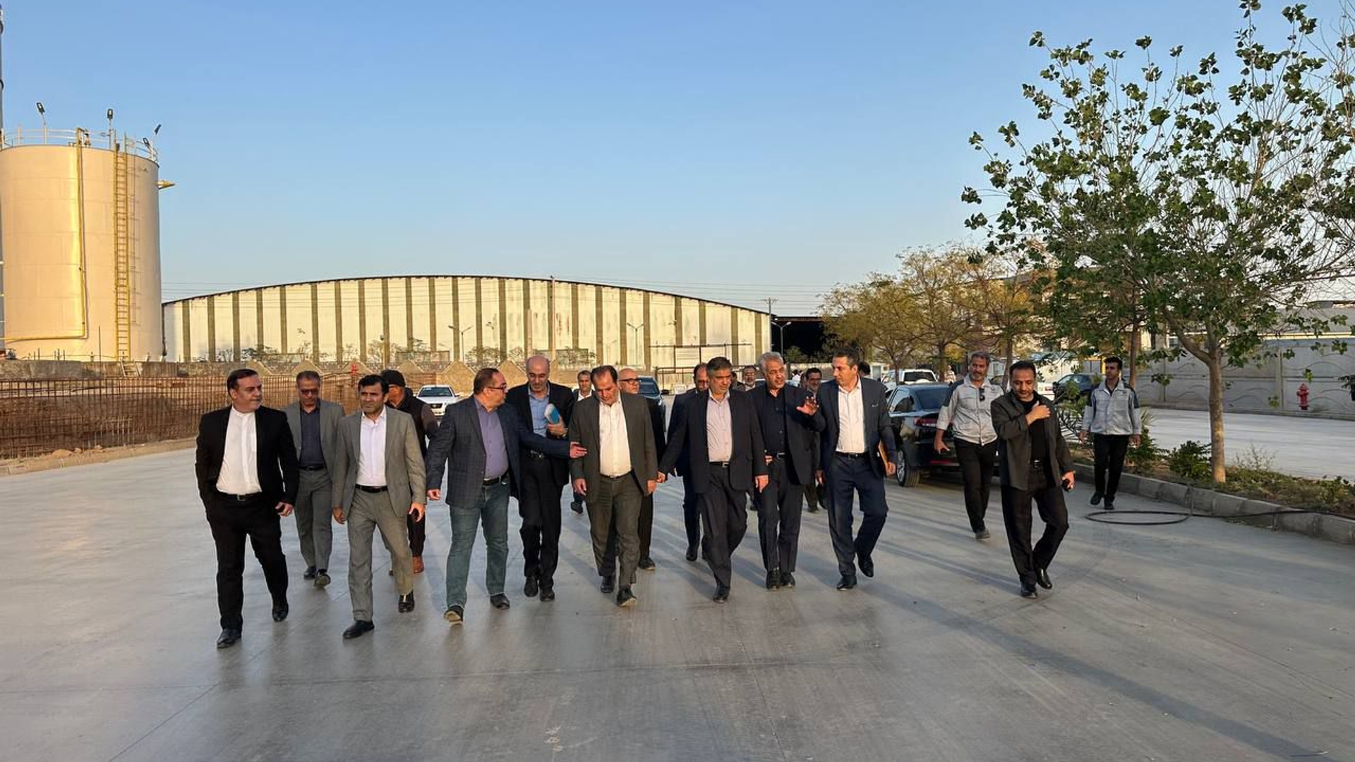 بازدید از شرکت غلات بان