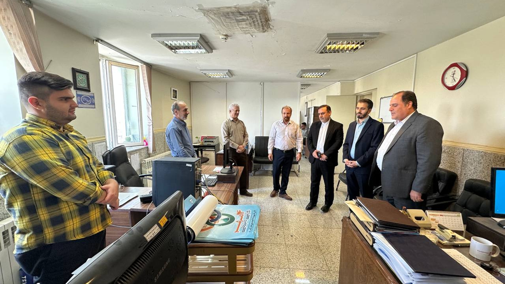 قدردانی فرماندار ساوه از کارکنان دامپزشکی در روز دامپزشکی