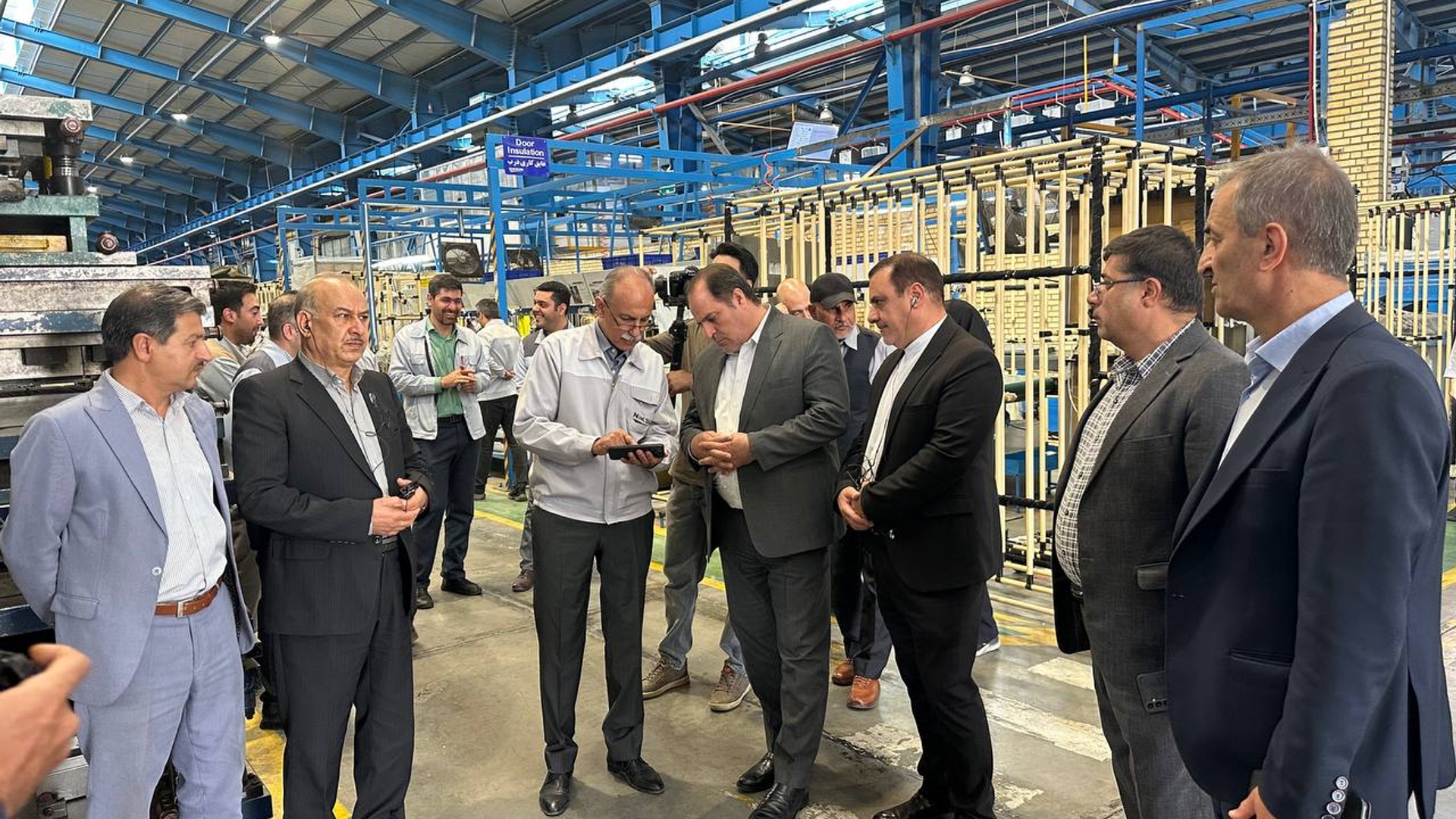 نشست فرماندار ویژه ساوه با رایزنان اقتصادی.