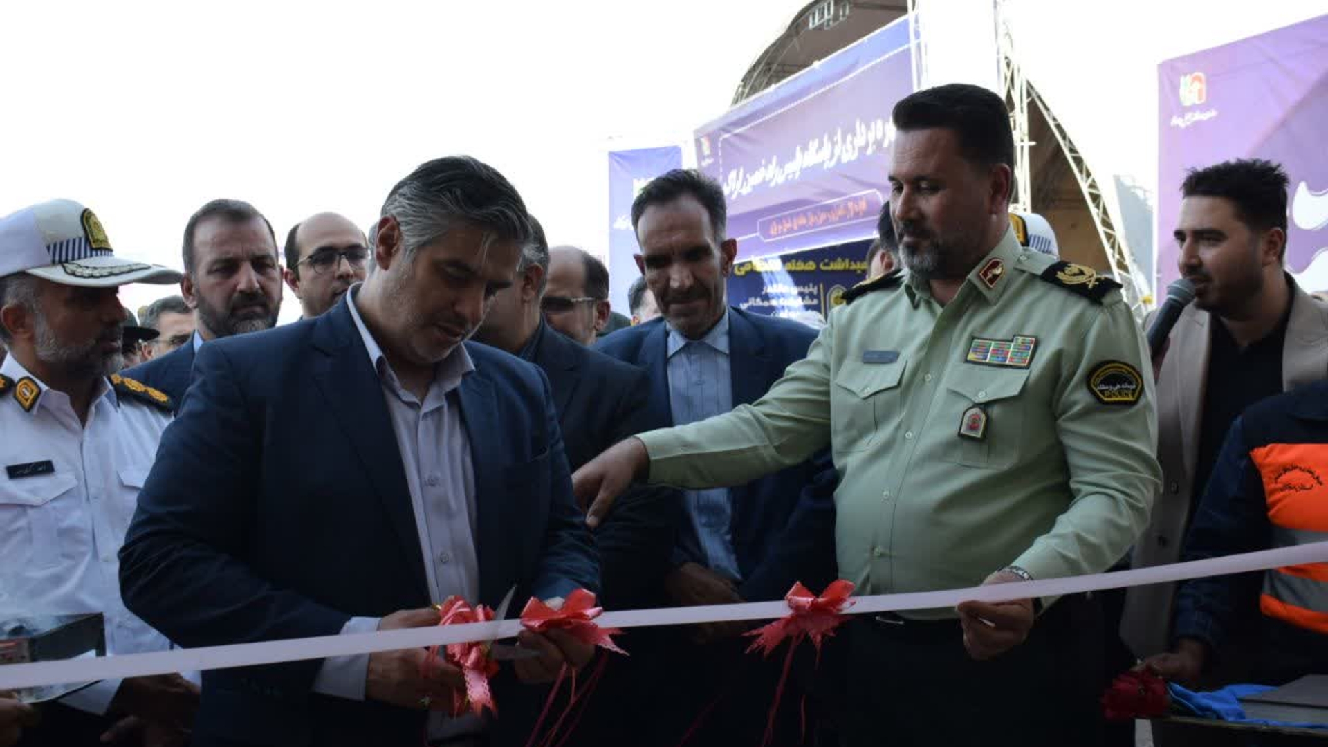 ساختمان پلیس راه خمین – اراک به بهره برداری رسید