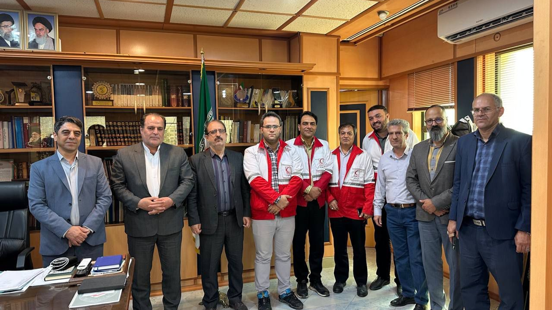 گسترش همکاری های امدادی، محور نشست مدیرعامل هلال احمر استان با مسئولین شهرستان