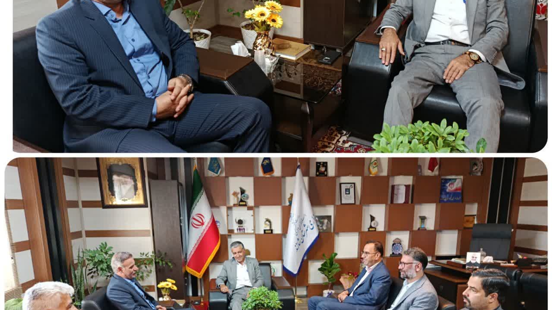 دیدار و نشست مدیرعامل شرکت آب منطقه‌ای استان مرکزی با سرپرست فرمانداری شهرستان شازند