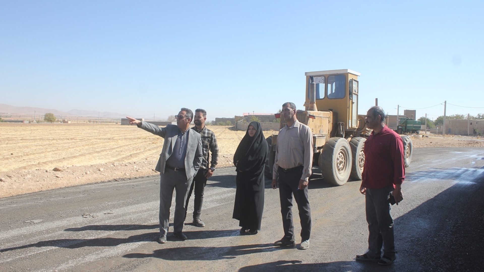 سرپرست حوزه معاونت برنامه ریزی و هماهنگی امور عمرانی فرماندار از تعدادی از پروژه های عمرانی شهرداری قورچی باشی بازدید کرد