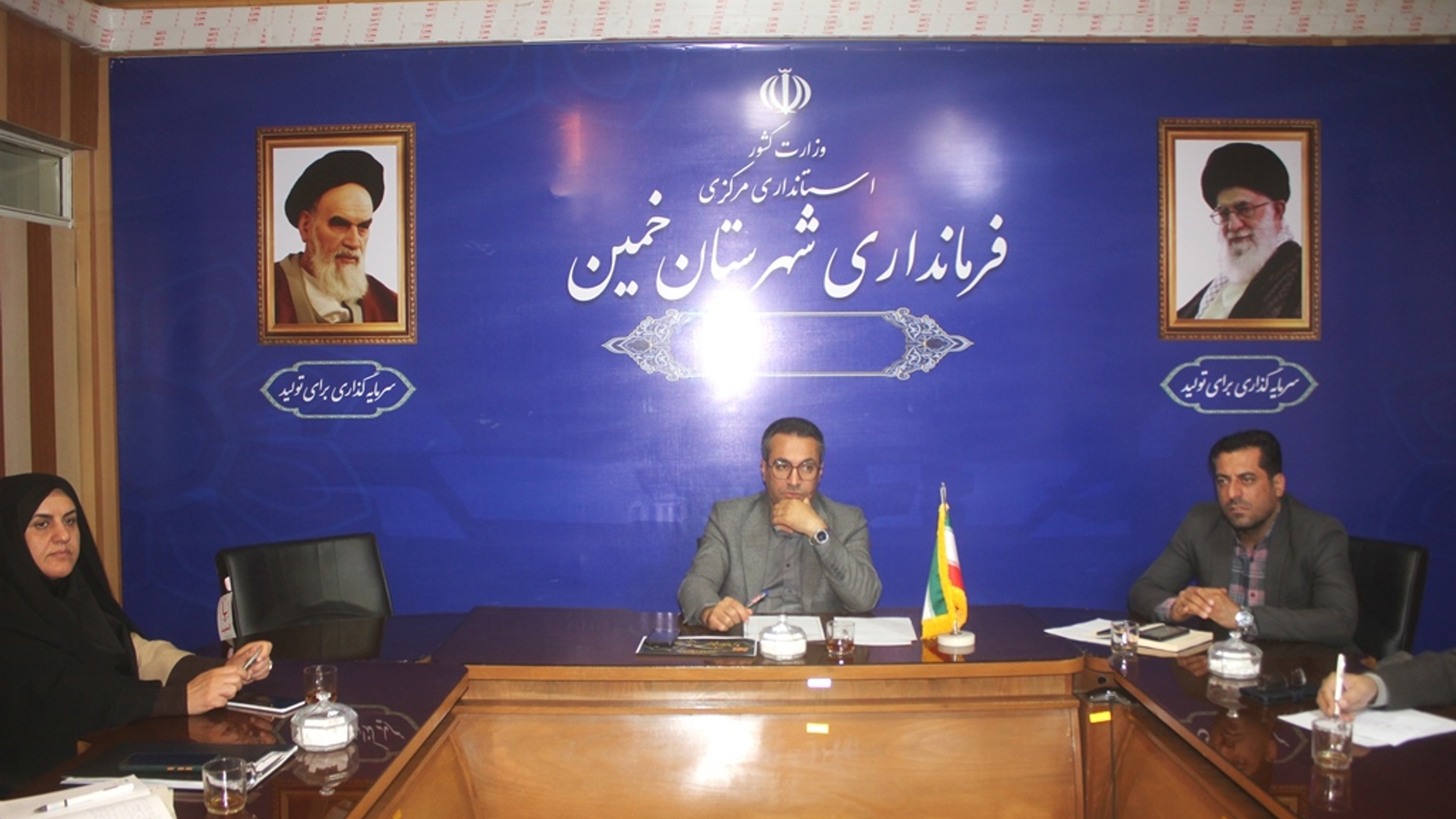 هفتمین جلسه کارگروه گندم ، آرد و نان شهرستان خمین در سال 1404 برگزار شد