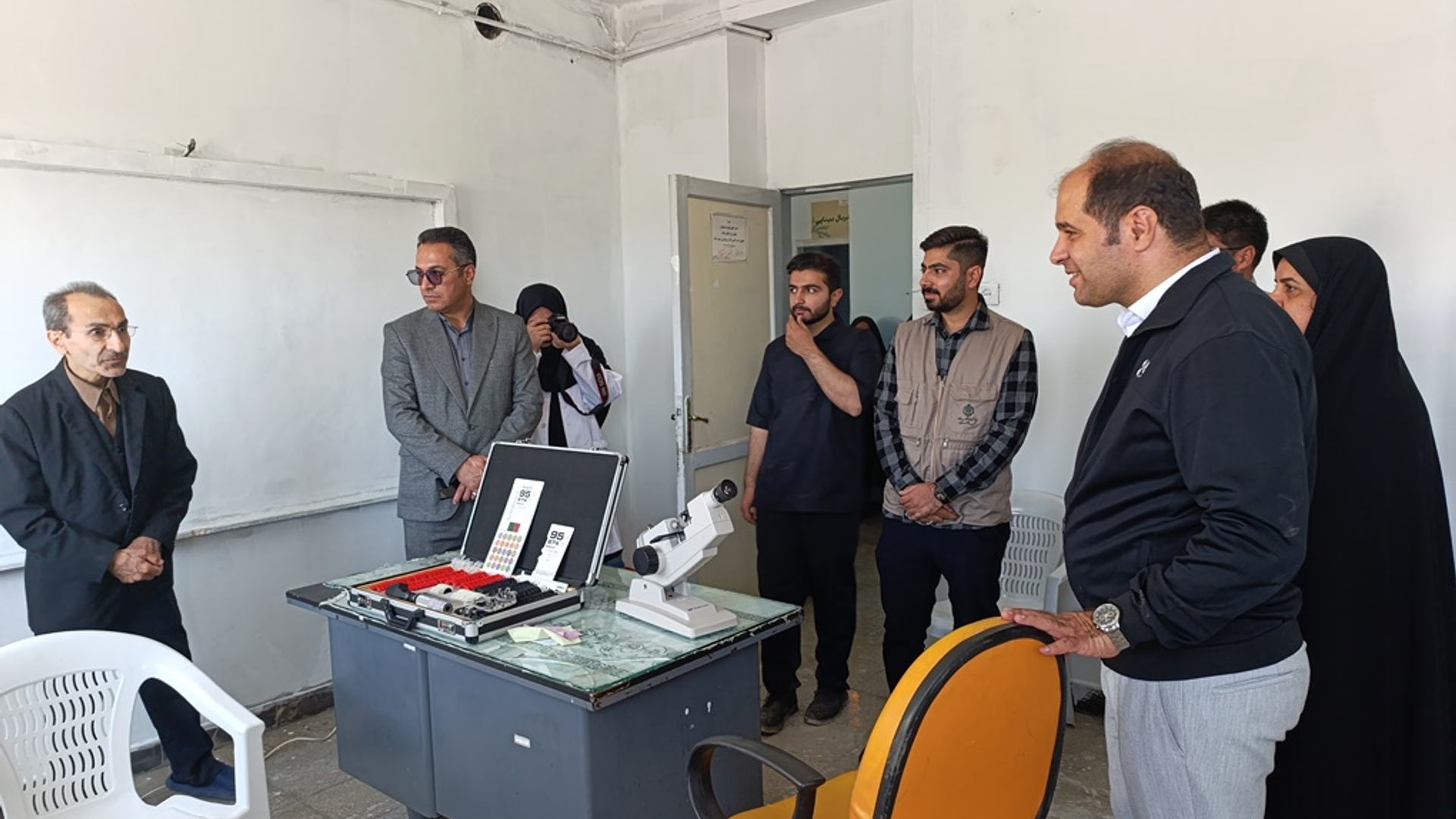 فرماندار از روند برگزاری اردوی جهادی پزشکی بنیاد علوی در روستای سده حمزه لو بازدید کرد