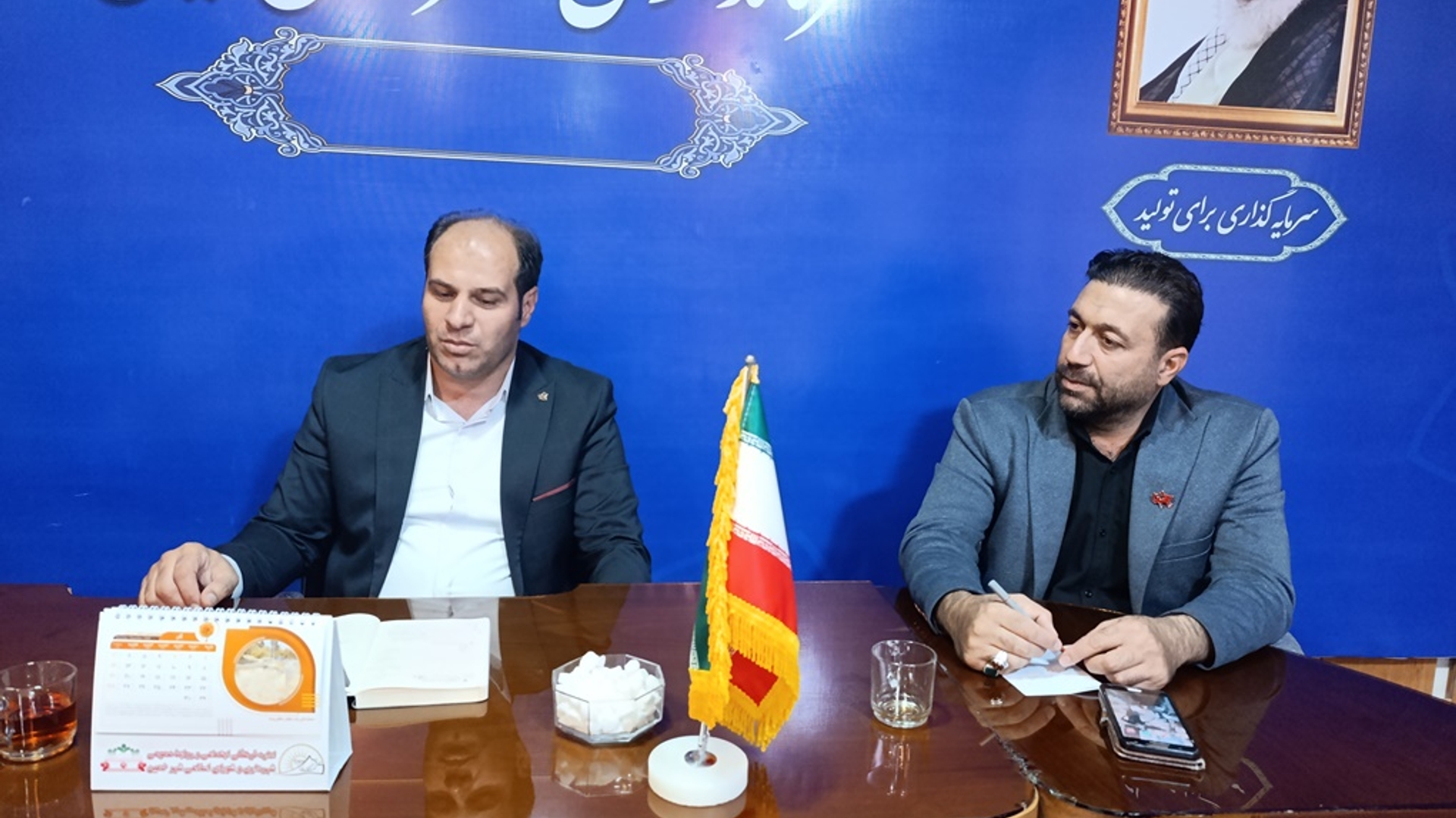 پنجمین جلسه شهرستانی هماهنگی برگزاری هفته فرهنگی "بر آستان آفتاب" شهرستان خمین برگزار شد