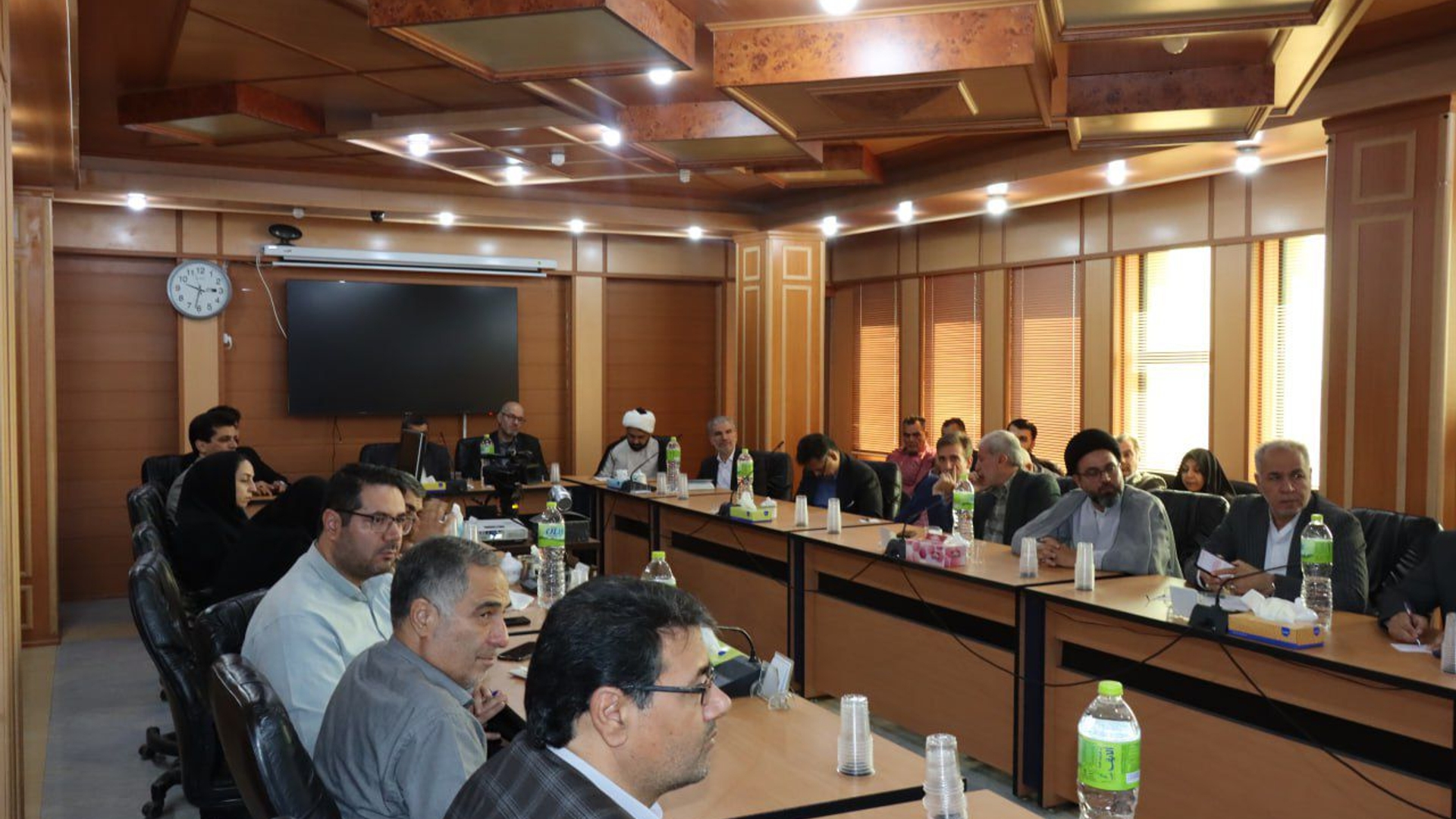 برگزاری جلسه جمع بندی برنامه های هفته فرهنگی شهرستان ساوه