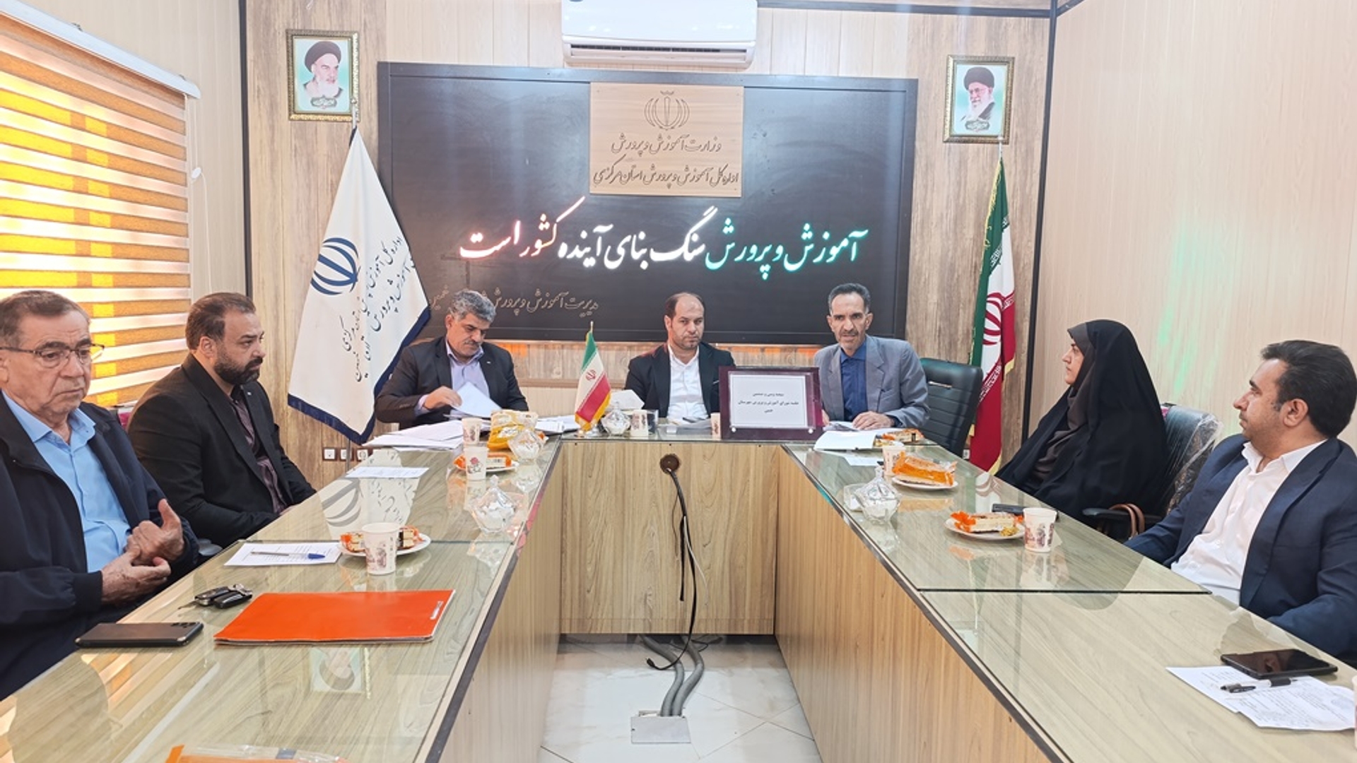 سیصد و سی ششمین جلسه شورای آموزش و پرورش شهرستان خمین برگزار شد