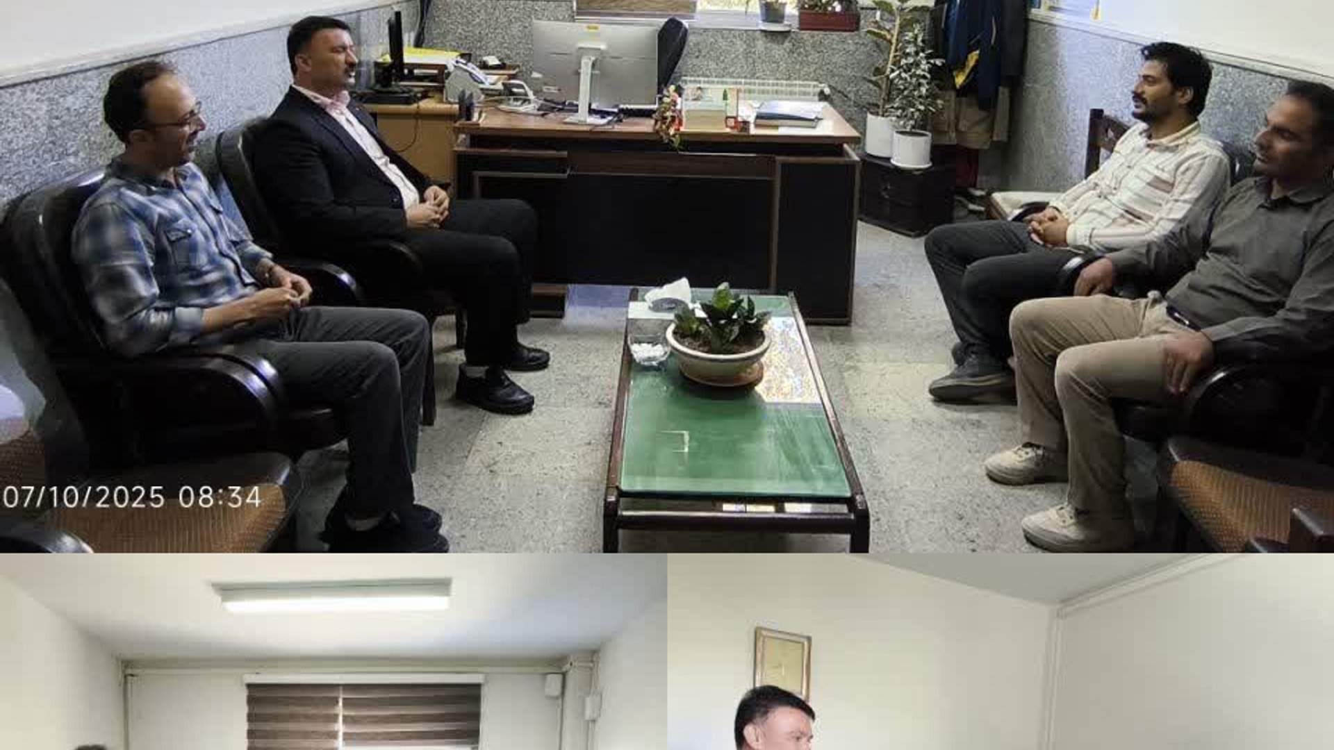 🔻 بازدید معاون فرماندار شهرستان کمیجان از ادارات منابع طبیعی و کمیته امداد امام خمینی(ره)