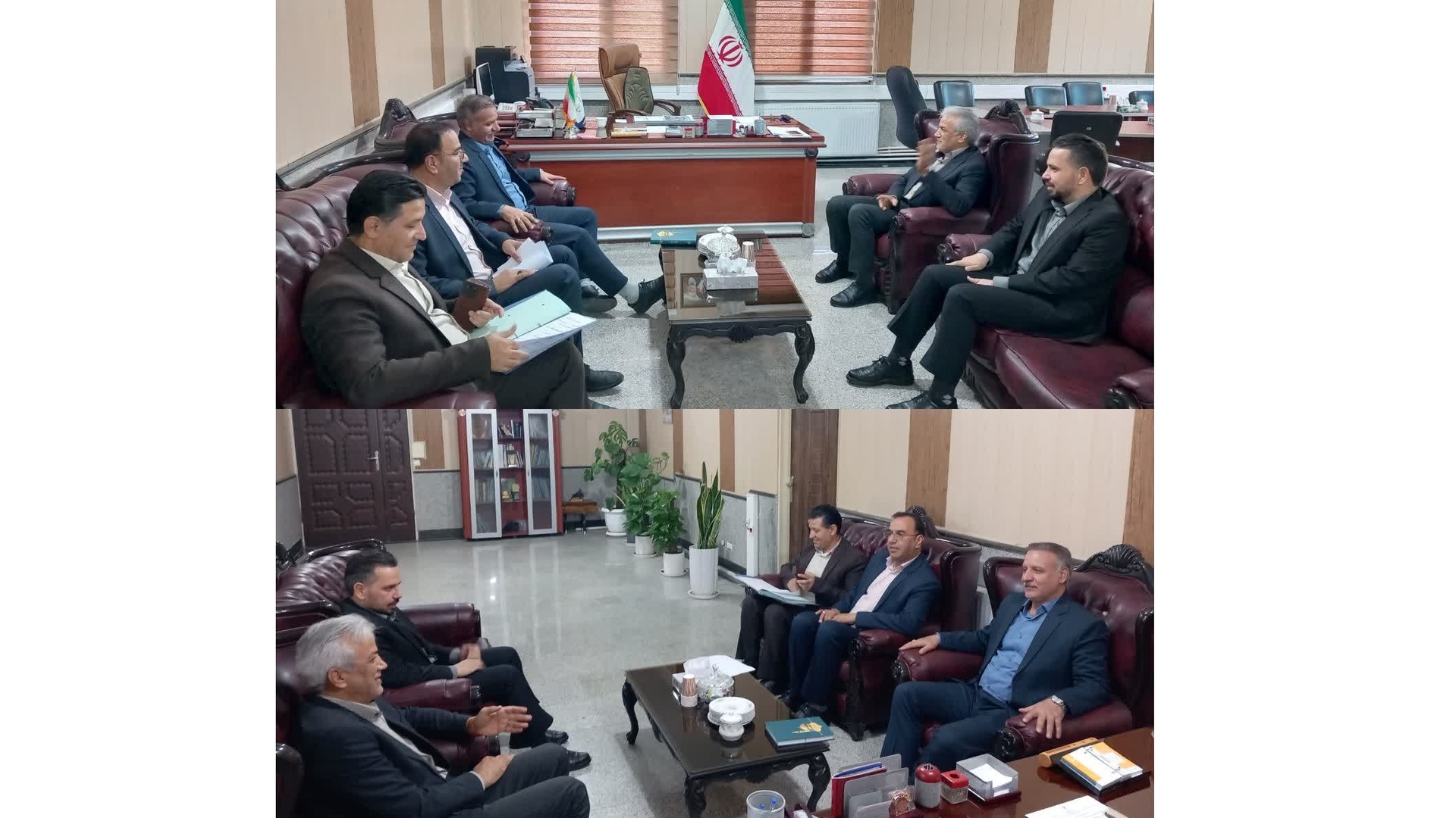 بررسی مسائل مرتبط با منابع آبی شهرستان زرندیه در دیدار مدیرعامل آب منطقه‌ای استان مرکزی با فرماندار