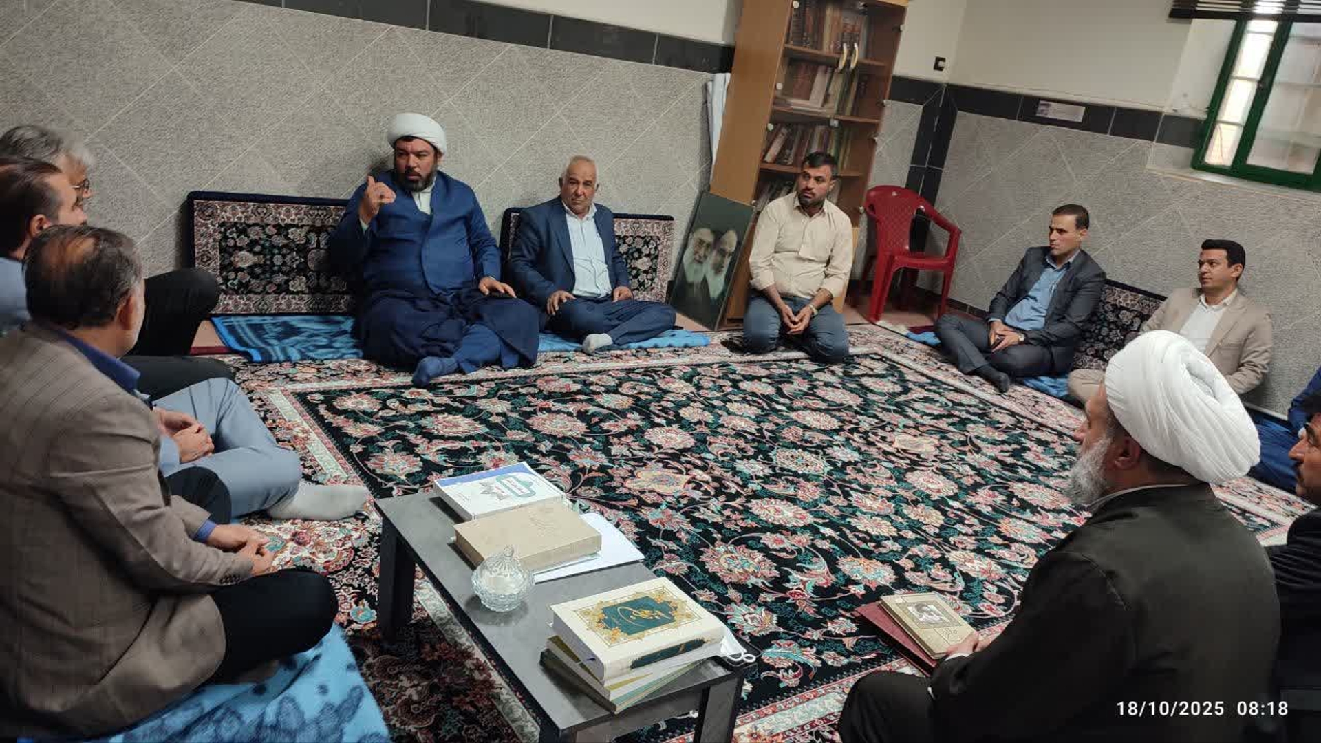 فرماندار زرندیه و نماینده مردم ساوه و زرندیه مشکلات شهر زاویه را بررسی کردند