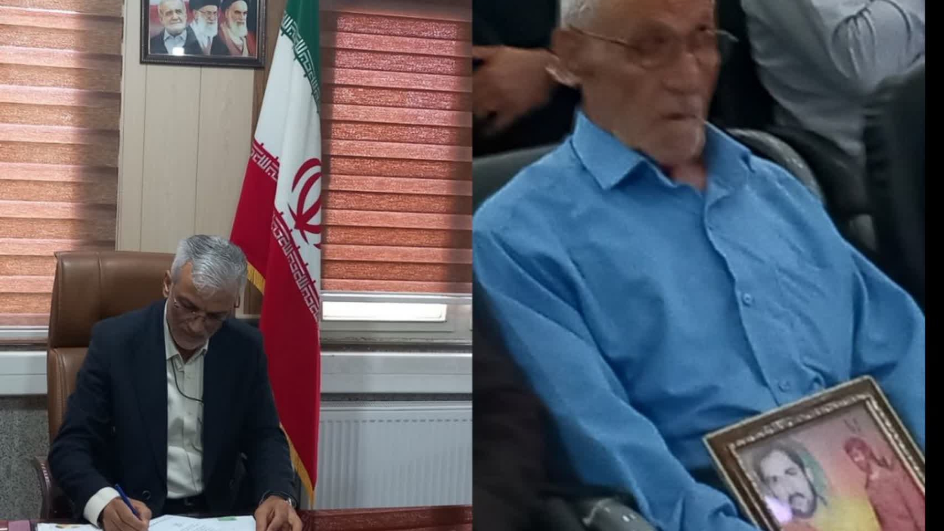 ✍️فرماندار زرندیه در پیامی درگذشت مرحوم، مغفور،شادروان حاج یدالله نایبی پدر شهید والا مقام محمد علی نایبی را تسلیت گفت.