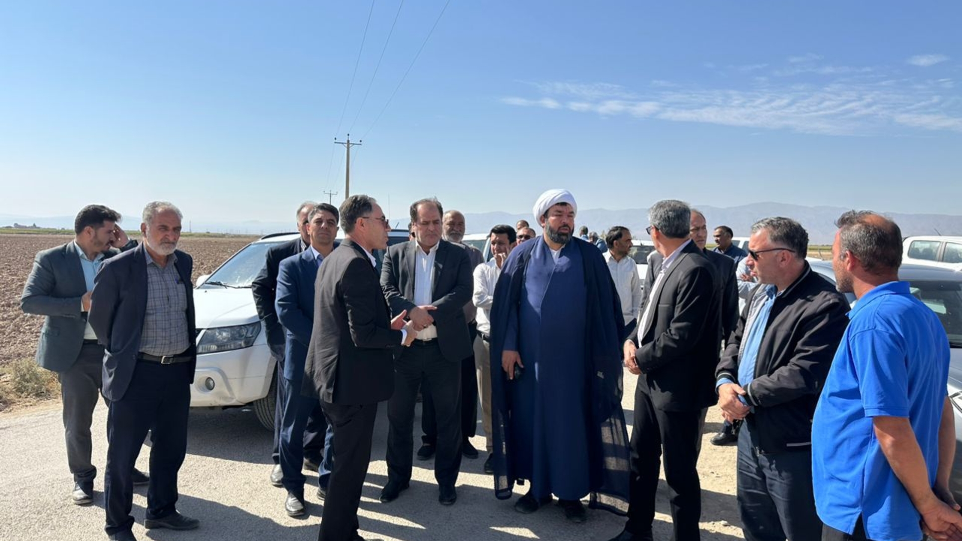 بازدید فرماندار و نماینده از روستاهای چیچک‌آباد و مرادخانلو