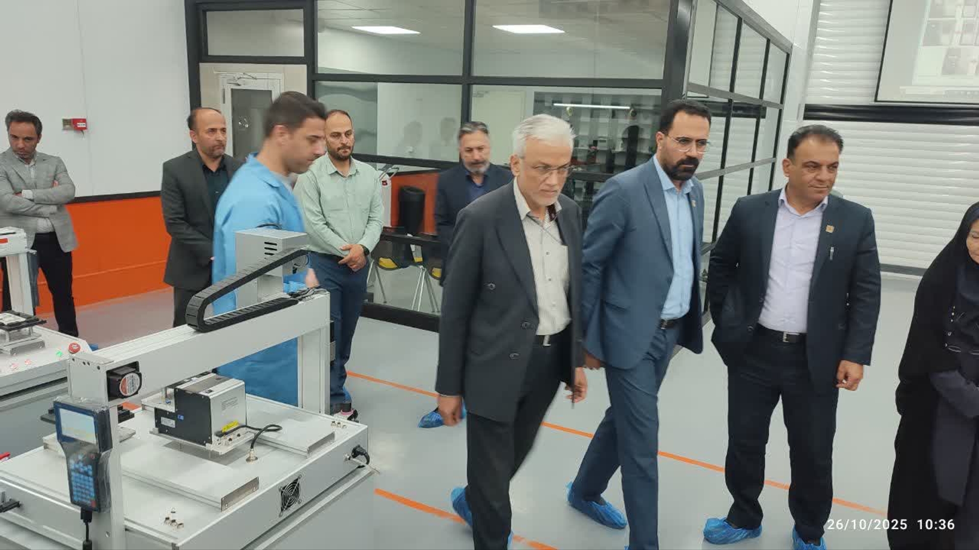 بازدید مشترک از شرکت آتیلا همراه آیهان در شهرک صنعتی مامونیه