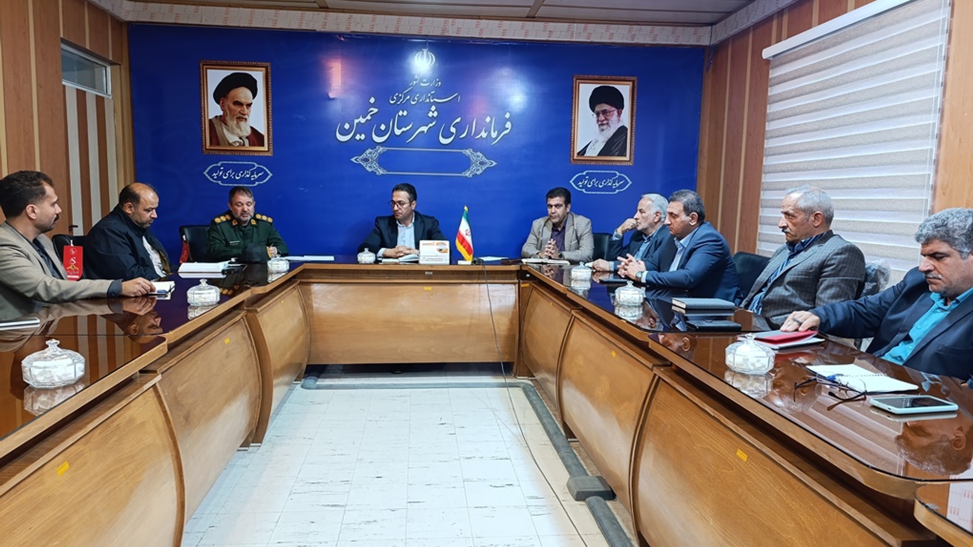 اولین جلسه هماهنگی پشتیبانی اردوهای راهیان نور شهرستان خمین در سال 1404 برگزار شد