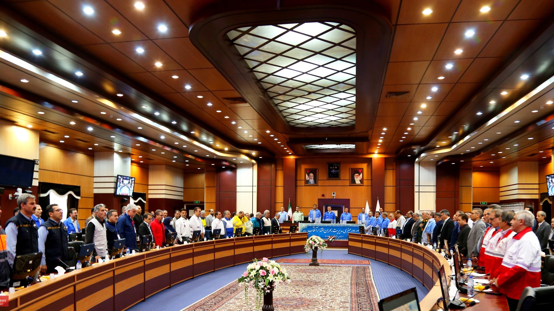 برگزاری مانور دورمیزی «اقتدار آفتاب» در استان مرکزی