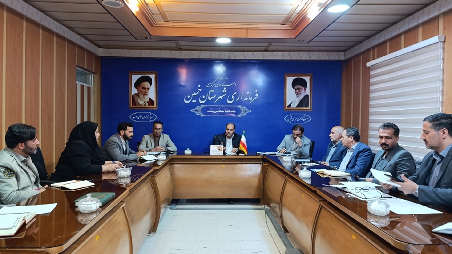 سومین جلسه کارگروه مدیریت پسماند شهرستان خمین در سال 1404 برگزار شد