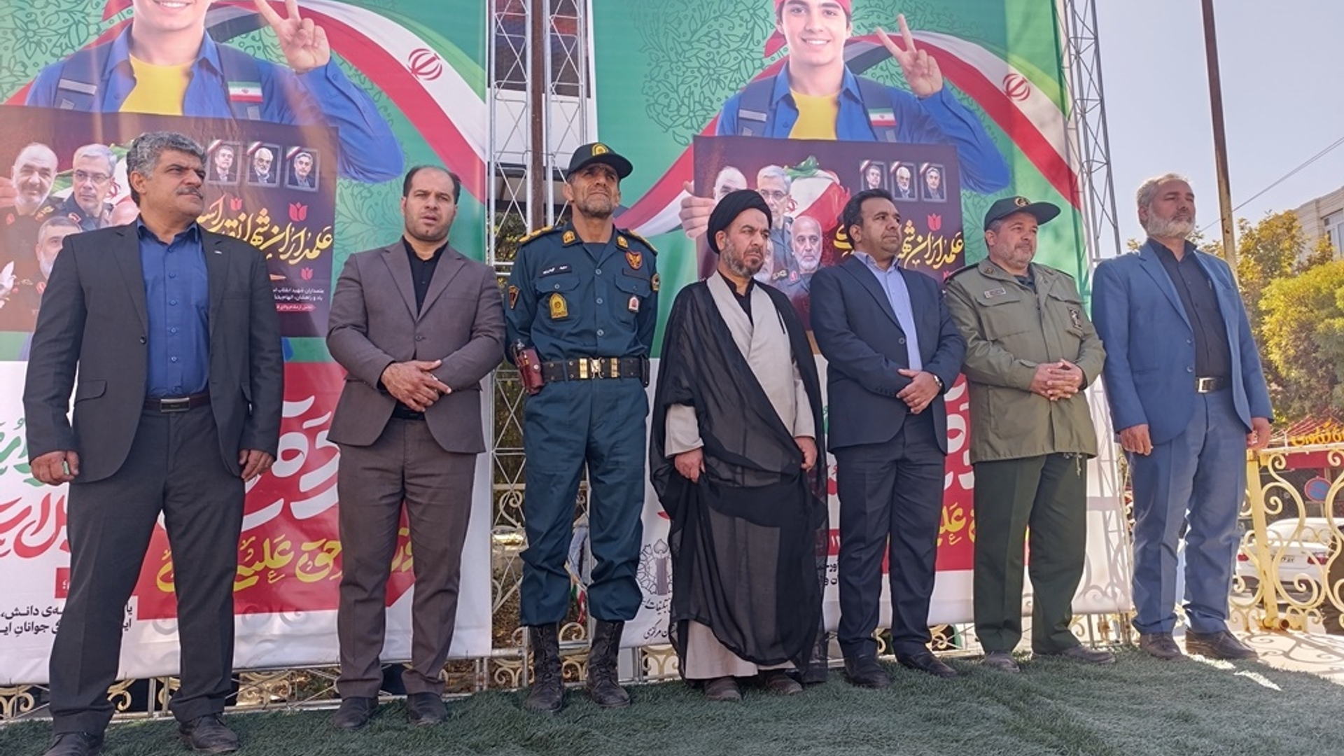 راهپيمايي يوم الله 13 آبان 1404 در شهرستان خمين برگزار شد