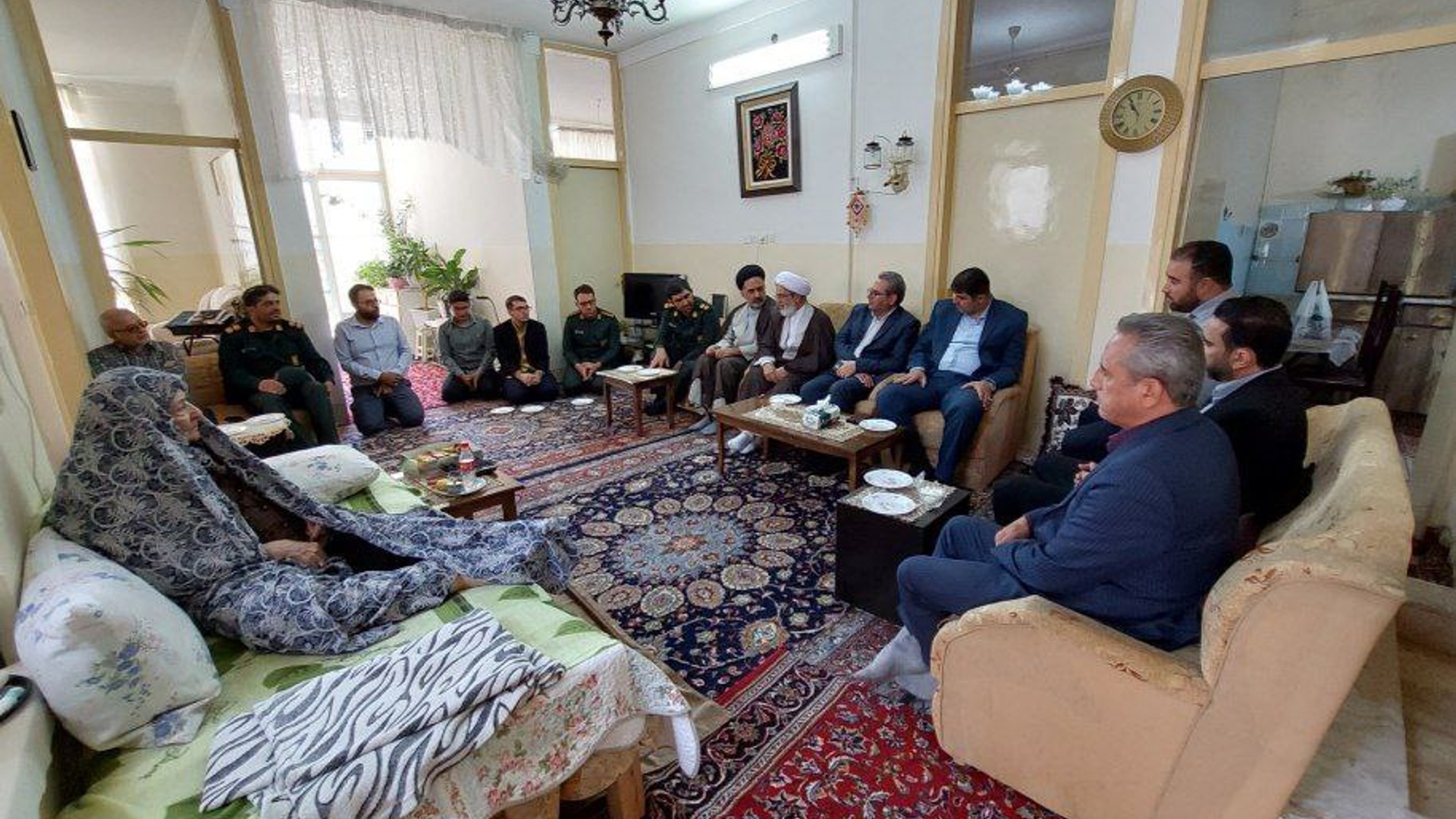 دیدار با خانواده معزز شهید والامقام امین‌الله اکبری