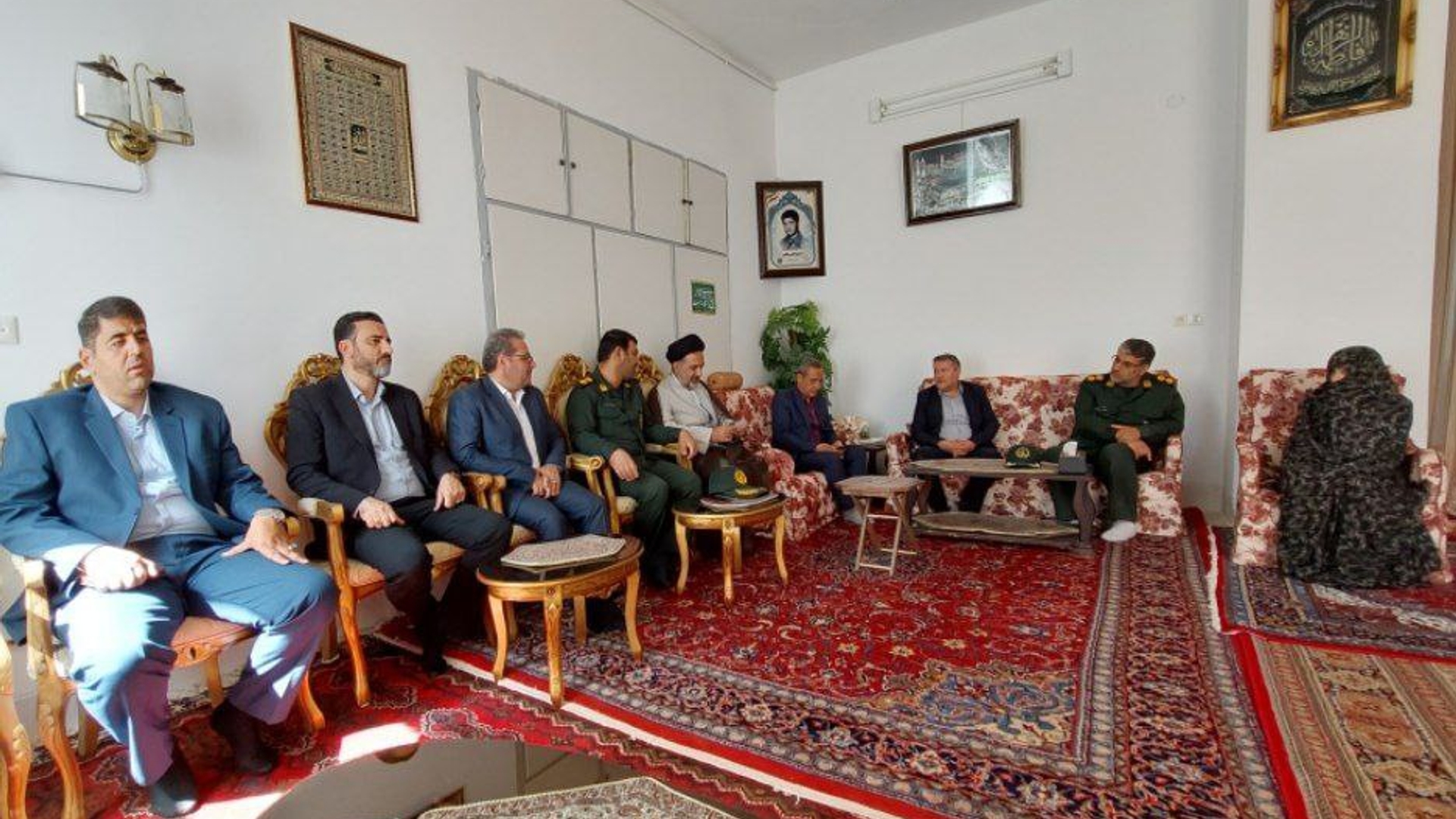 دیدار با خانواده معزز شهید والامقام مسعود امیرخانی