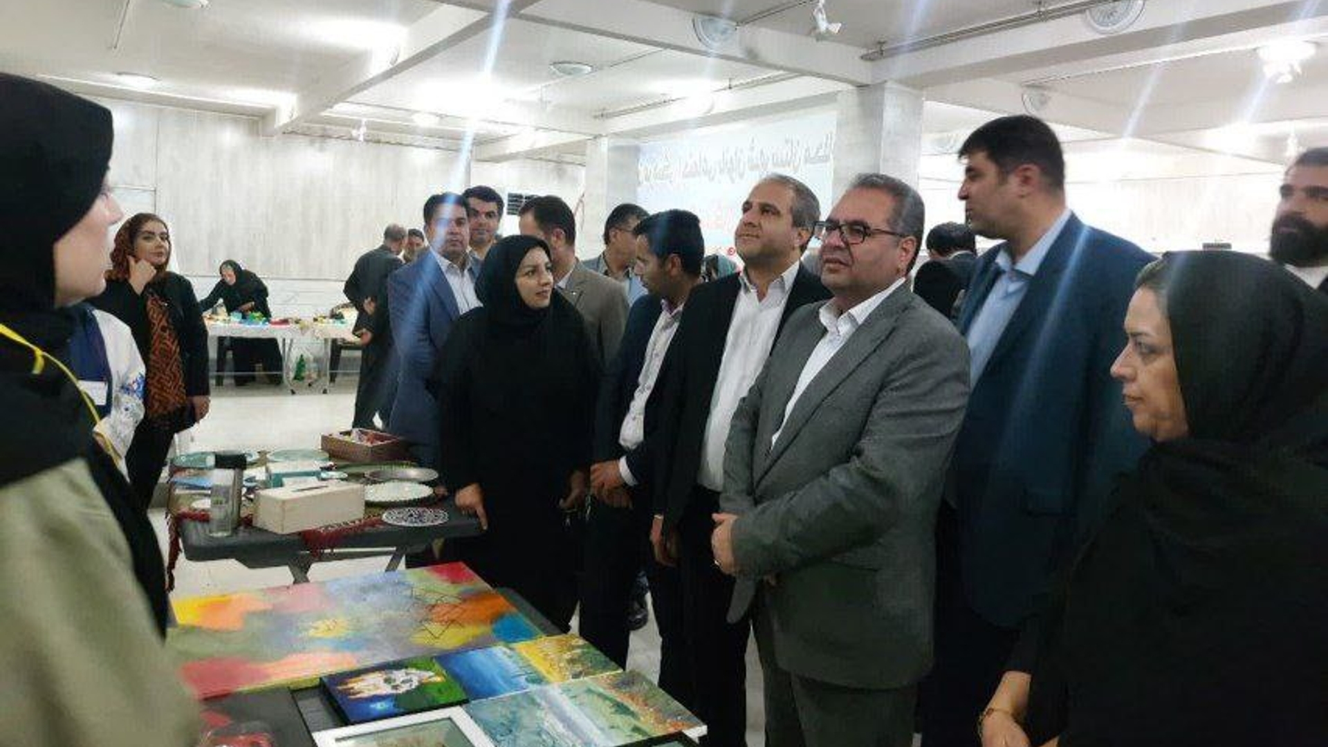 افتتاح نمایشگاه توانمندی‌های روستایی در شهرستان محلات