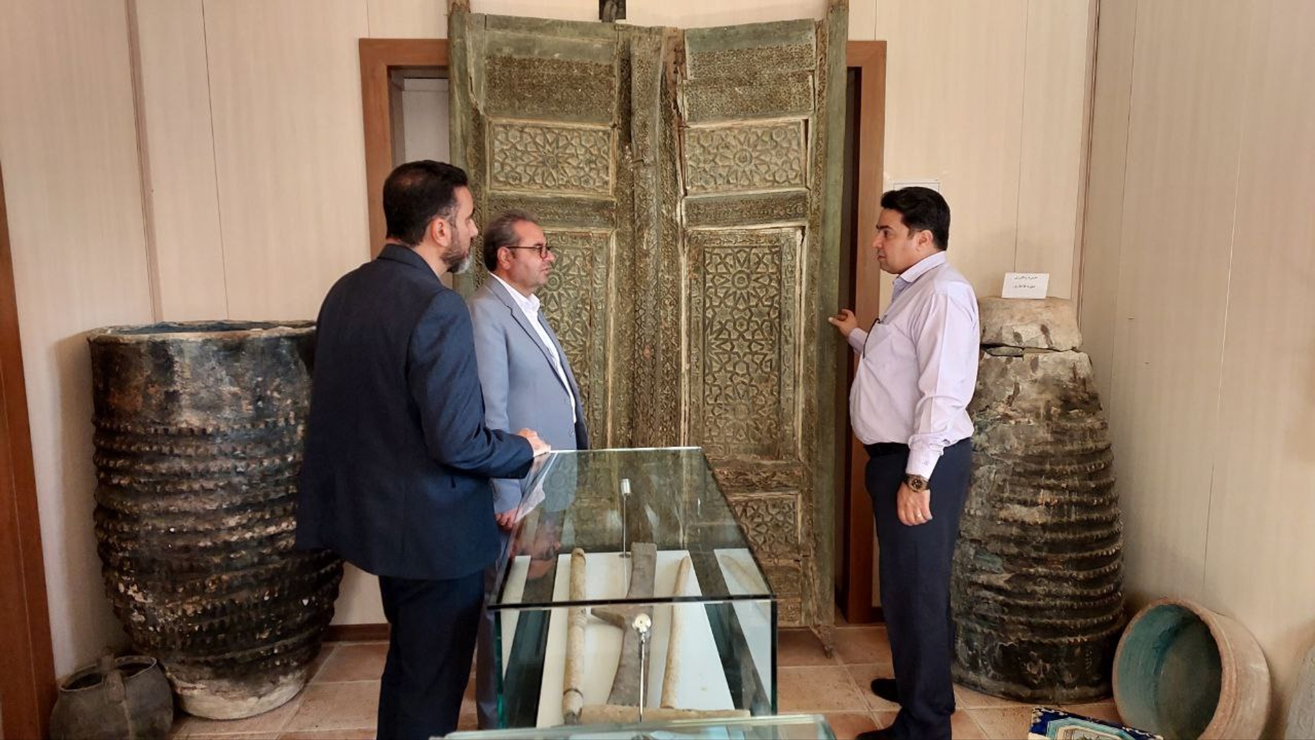 بازدید فرماندار شهرستان محلات از اداره و موزه میراث فرهنگی شهرستان