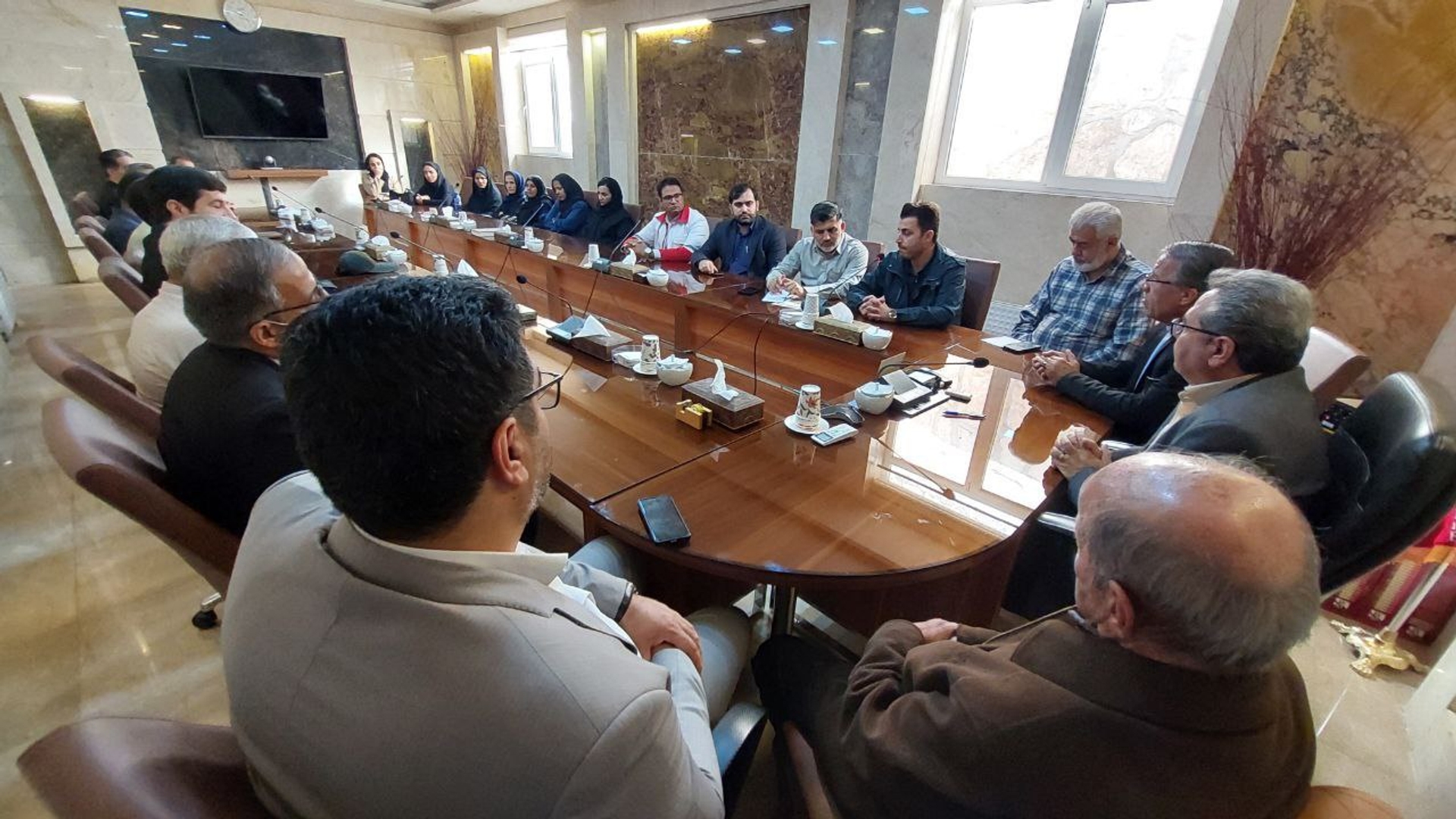 آیین تجلیل از مدیران ادارات حامی توسعه و ترویج ورزش همگانی در شهرستان محلات برگزار شد