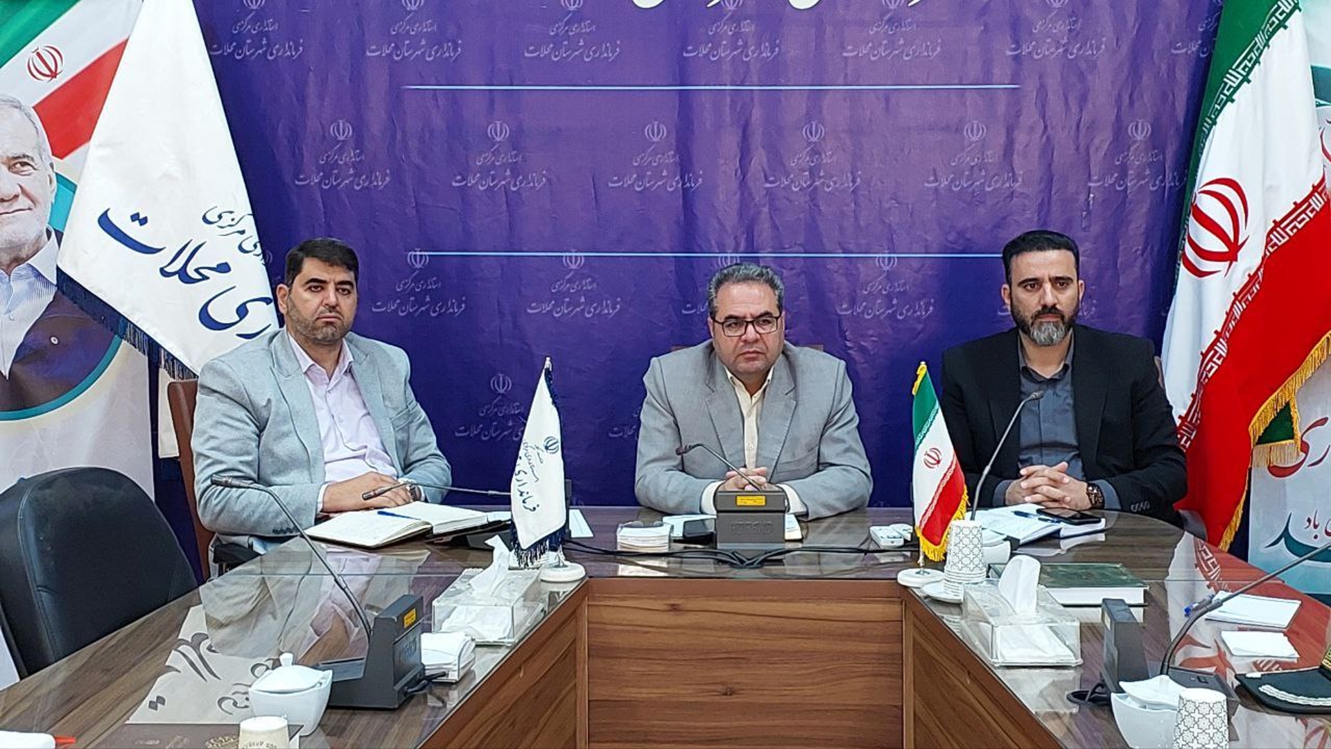 برگزاری جلسه ستاد مناسبت‌های شهرستان محلات با محوریت برنامه‌های ۱۳ آبان و اعزام راهیان نور