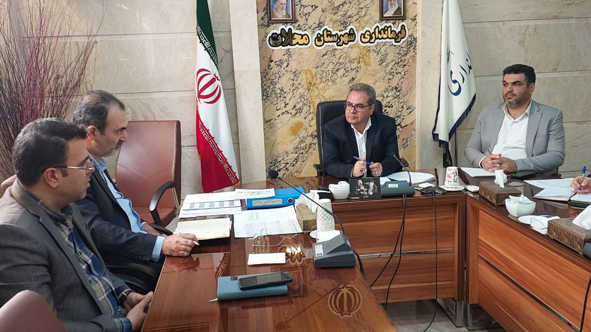 برگزاری جلسه شورای مسکن شهرستان محلات