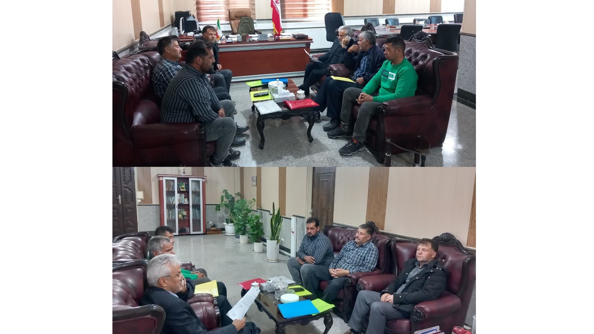 دیدار دامداران علیشار با فرماندار زرندیه برای بررسی مشکلات