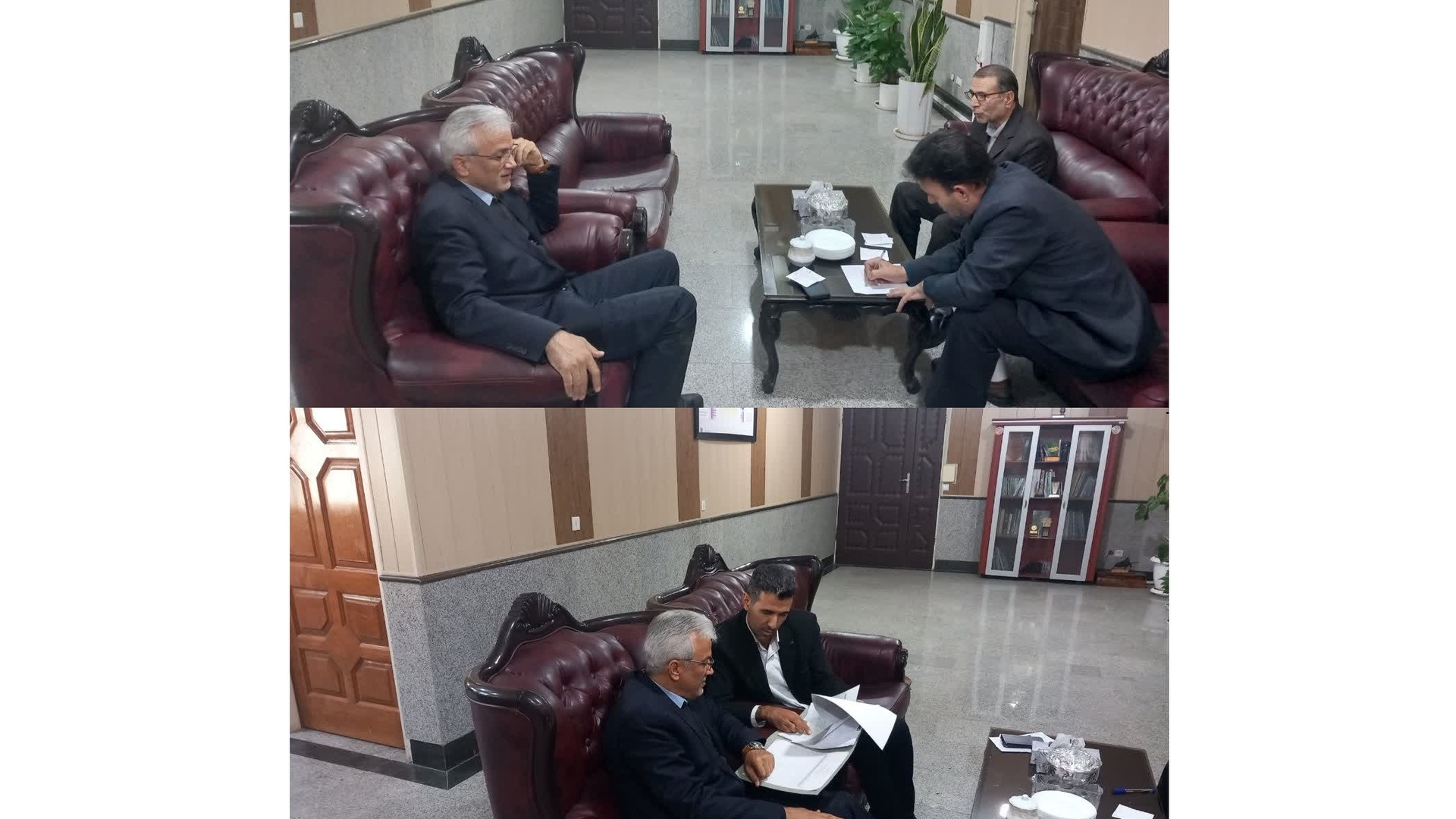 هماهنگی برنامه‌های هفته بسیج دانش‌آموزی و راهپیمایی ۱۳ آبان در نشست فرماندار با مدیران