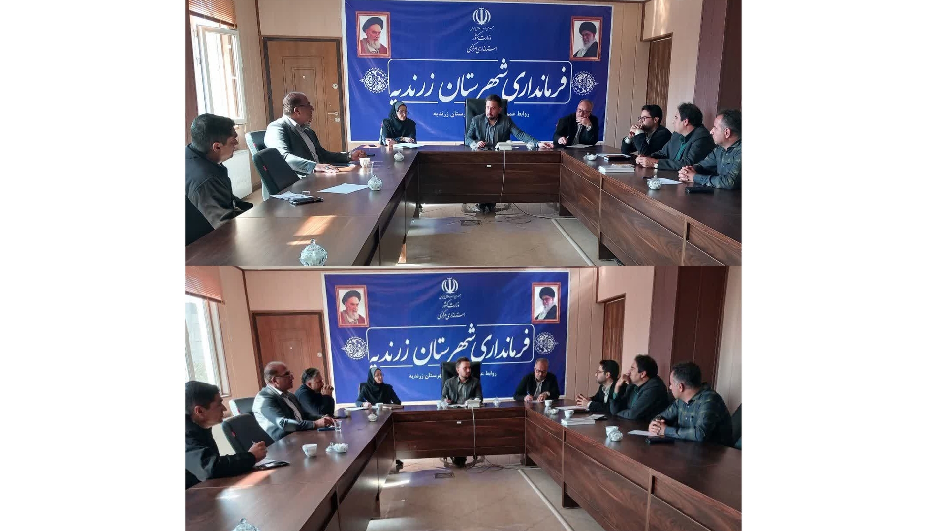 ساماندهی حفاری‌های خدمات‌رسان در زرندیه بررسی شد