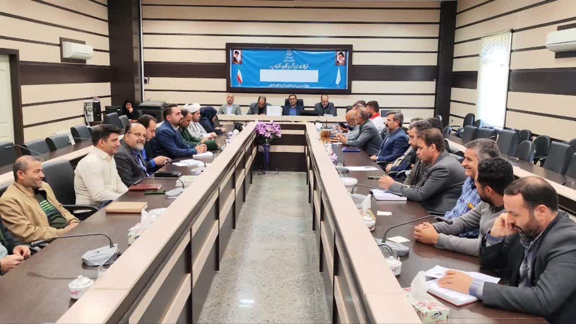 🔘 برگزاری جلسه شورای هماهنگی مبارزه با مواد مخدر شهرستان خنداب با حضور دبیر شورای استان