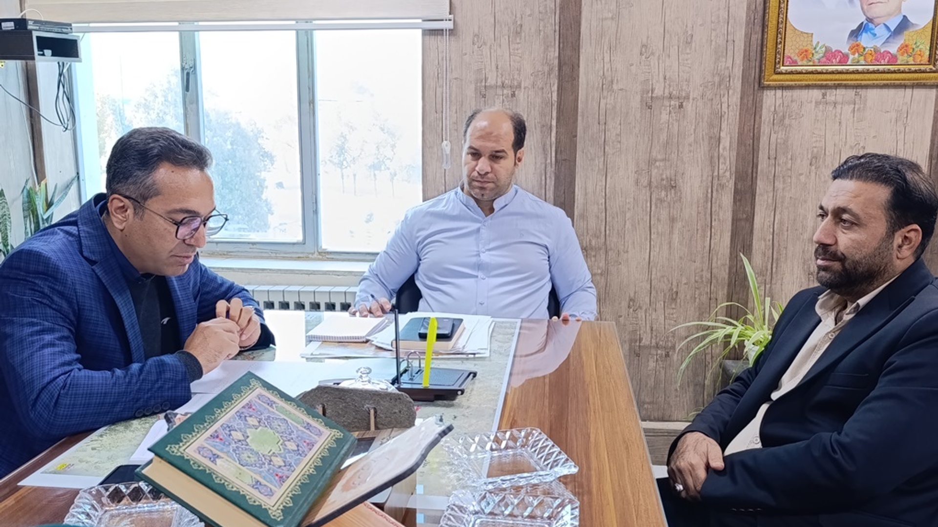 هفتمین جلسه شهرستانی هماهنگی برگزاری هفته فرهنگی "بر آستان آفتاب" شهرستان خمین برگزار شد